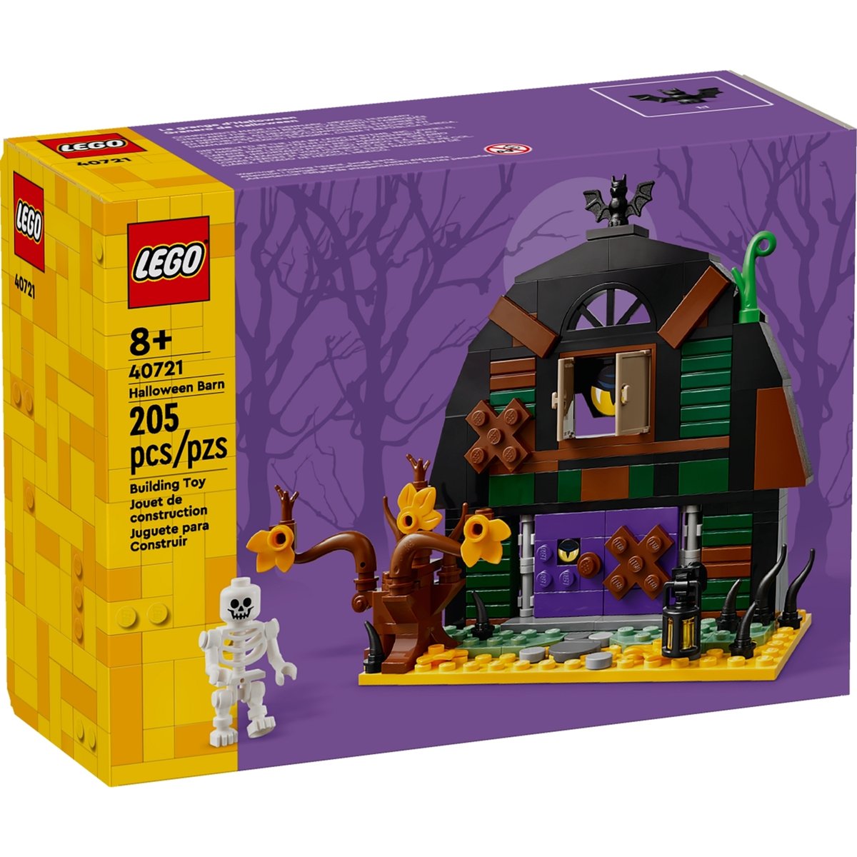La grange d'Halloween multicolore, LEGO
