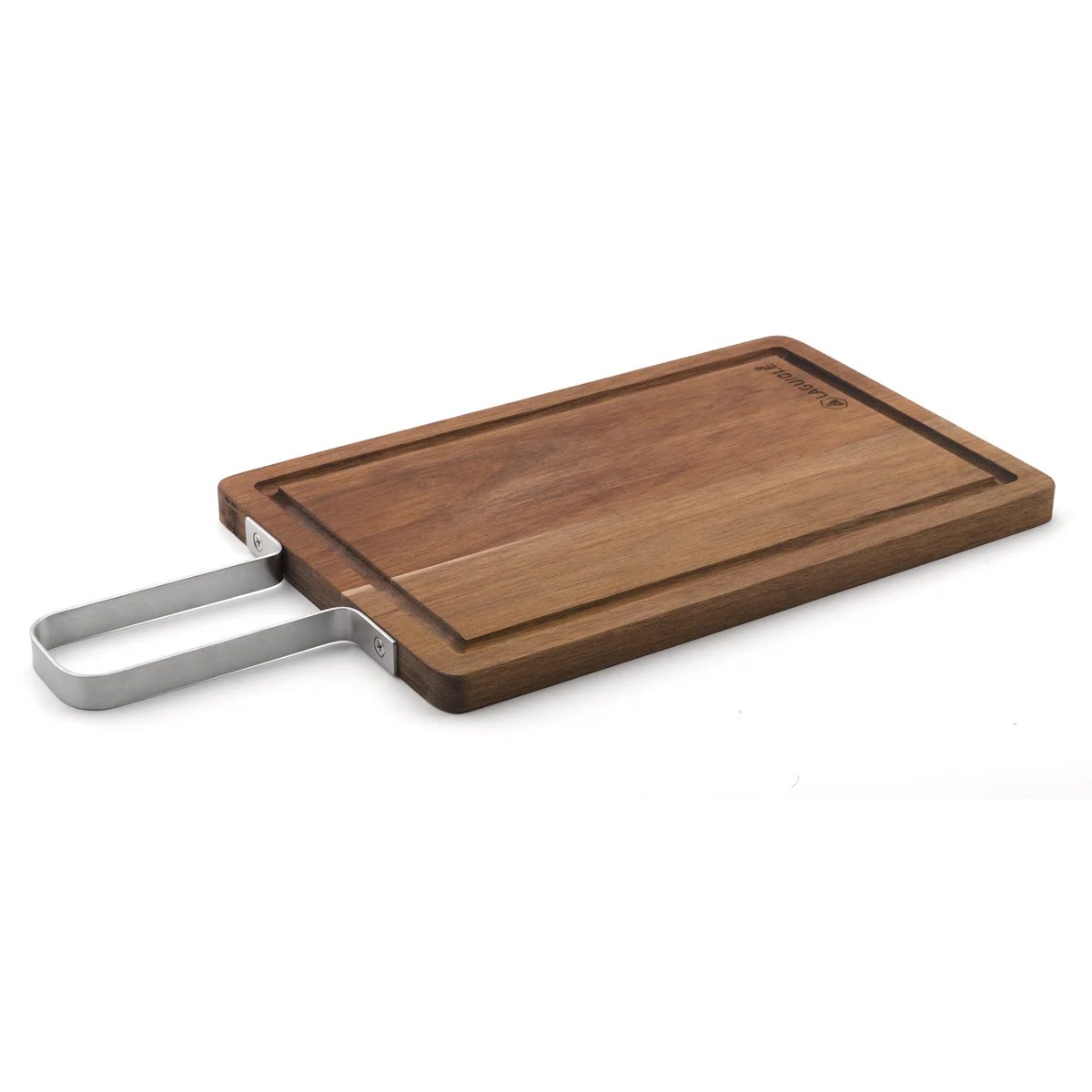 Planche à fromage acacia + 2 couteaux - Reflet bois / argent, LAGUIOLE CUISSON