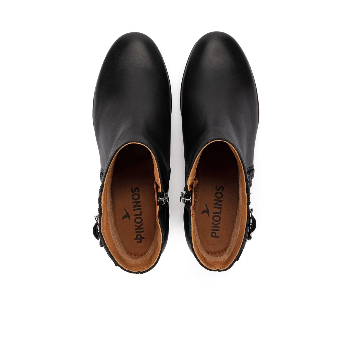 Bottines à talon cuir Utiel black, PIKOLINOS