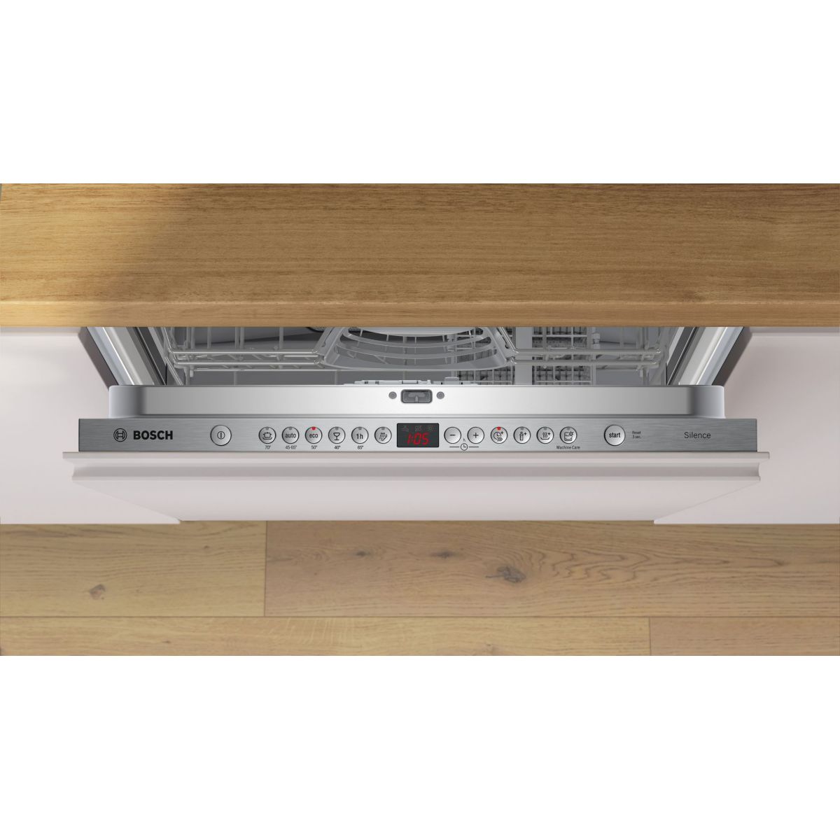 Lave vaisselle encastrable SMV26AX01F Série 2, VarioSpeed Plus tout intégrable, BOSCH