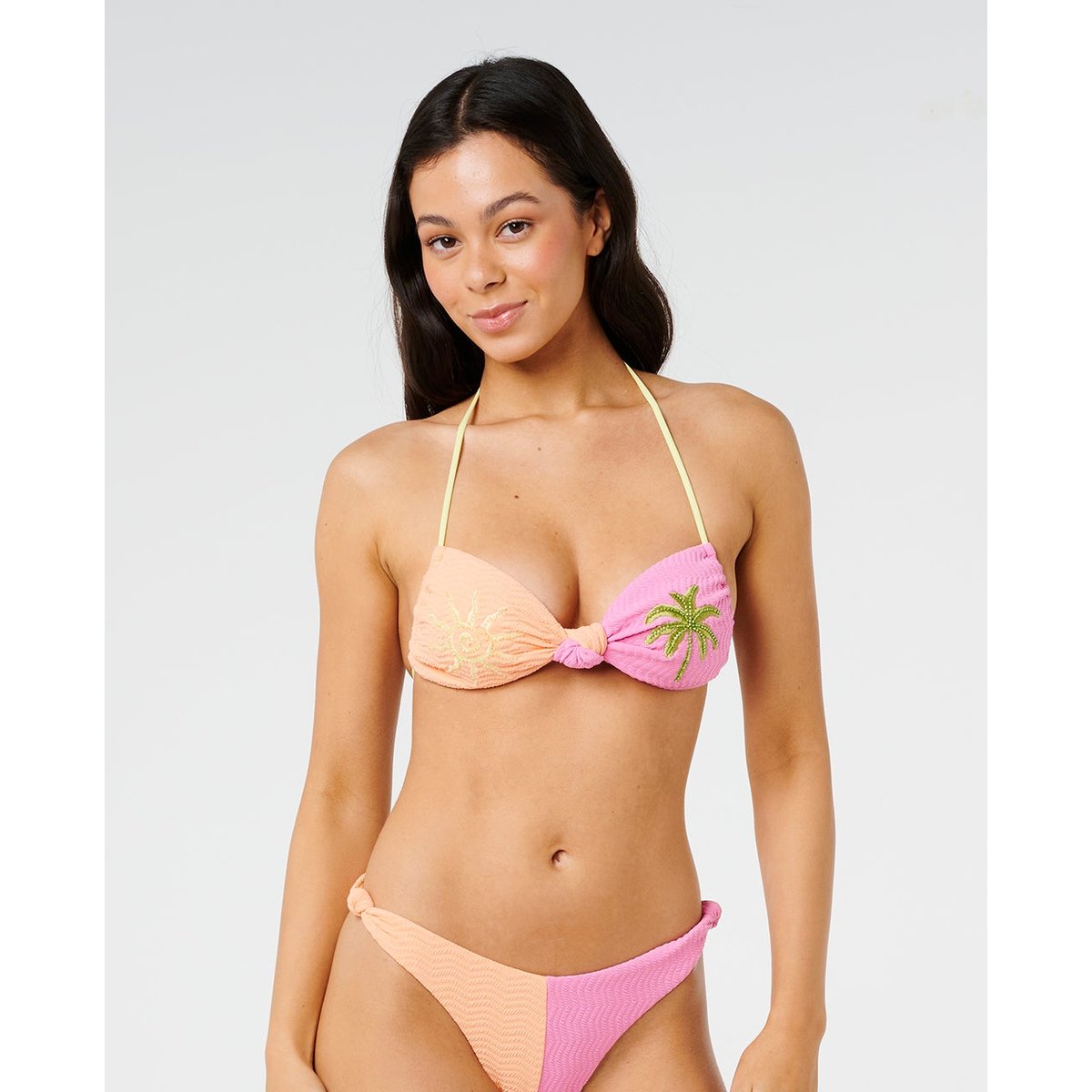 Haut de maillot de bain bandeau Topanga Textured multiple, RIP CURL