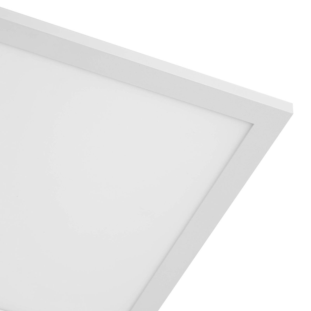 Plafonnier moderneLED, Lamin blanc, LINDBY