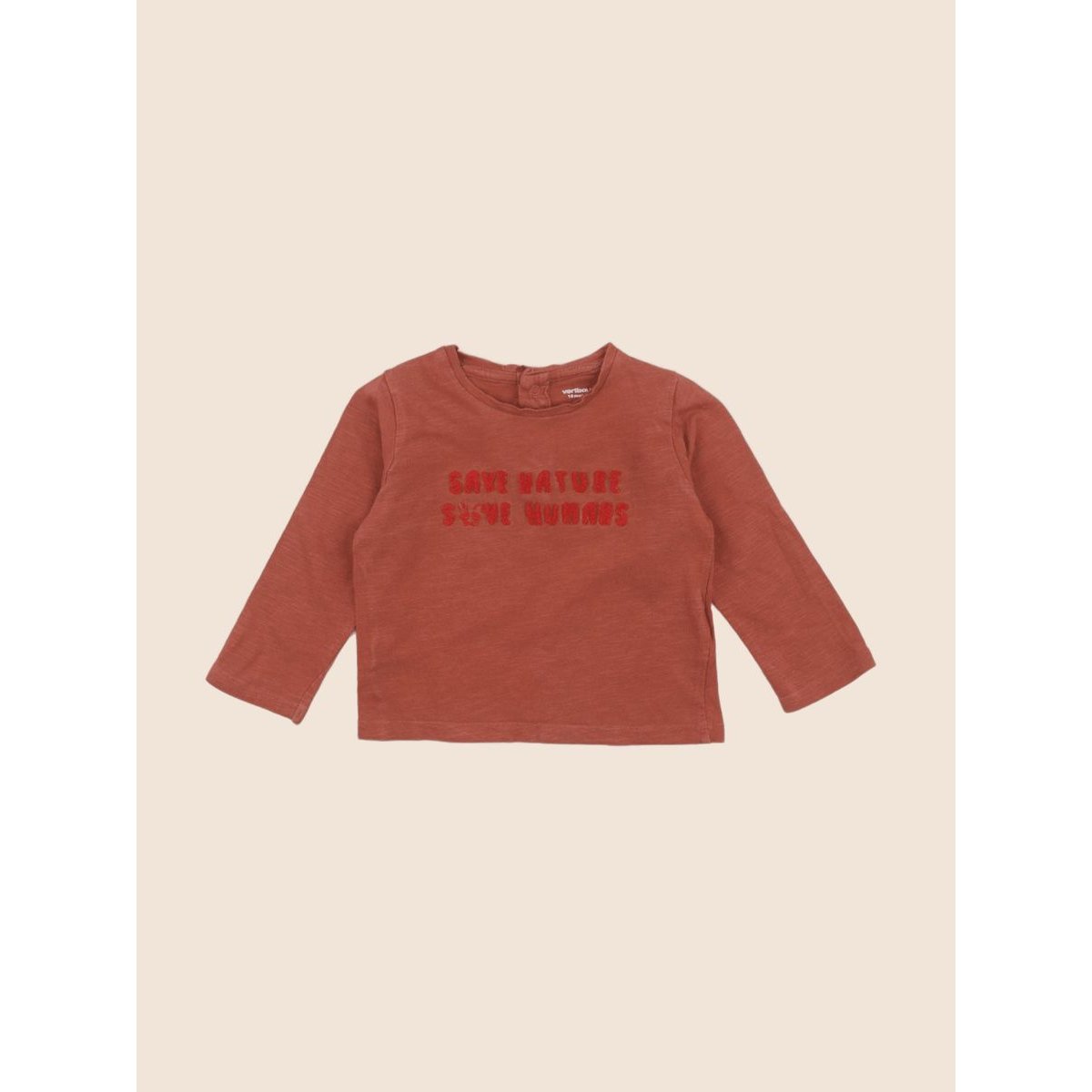 Tee-shirt - Très bon état marron, VERTBAUDET