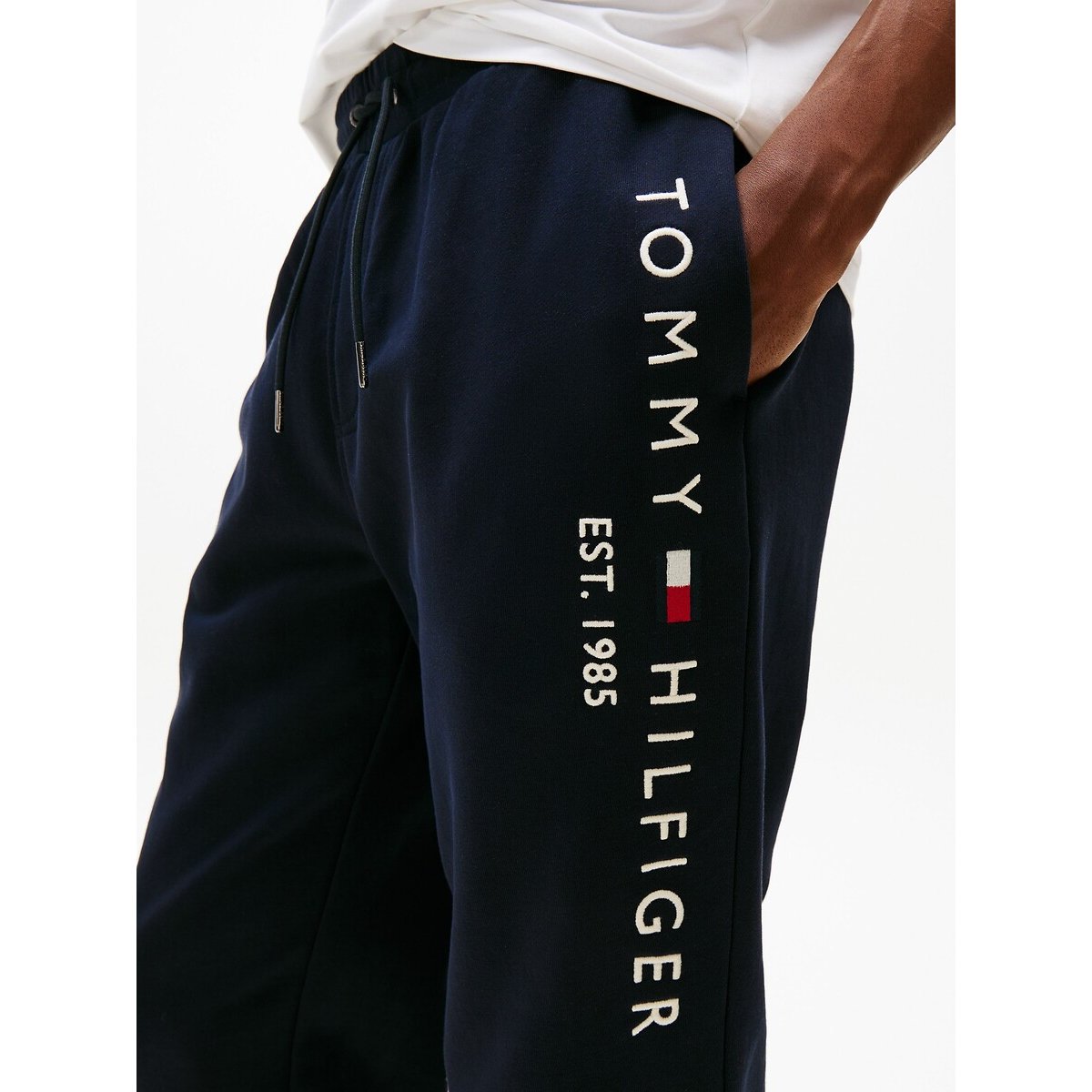 Tommy Logo Joggers navy blue, TOMMY HILFIGER