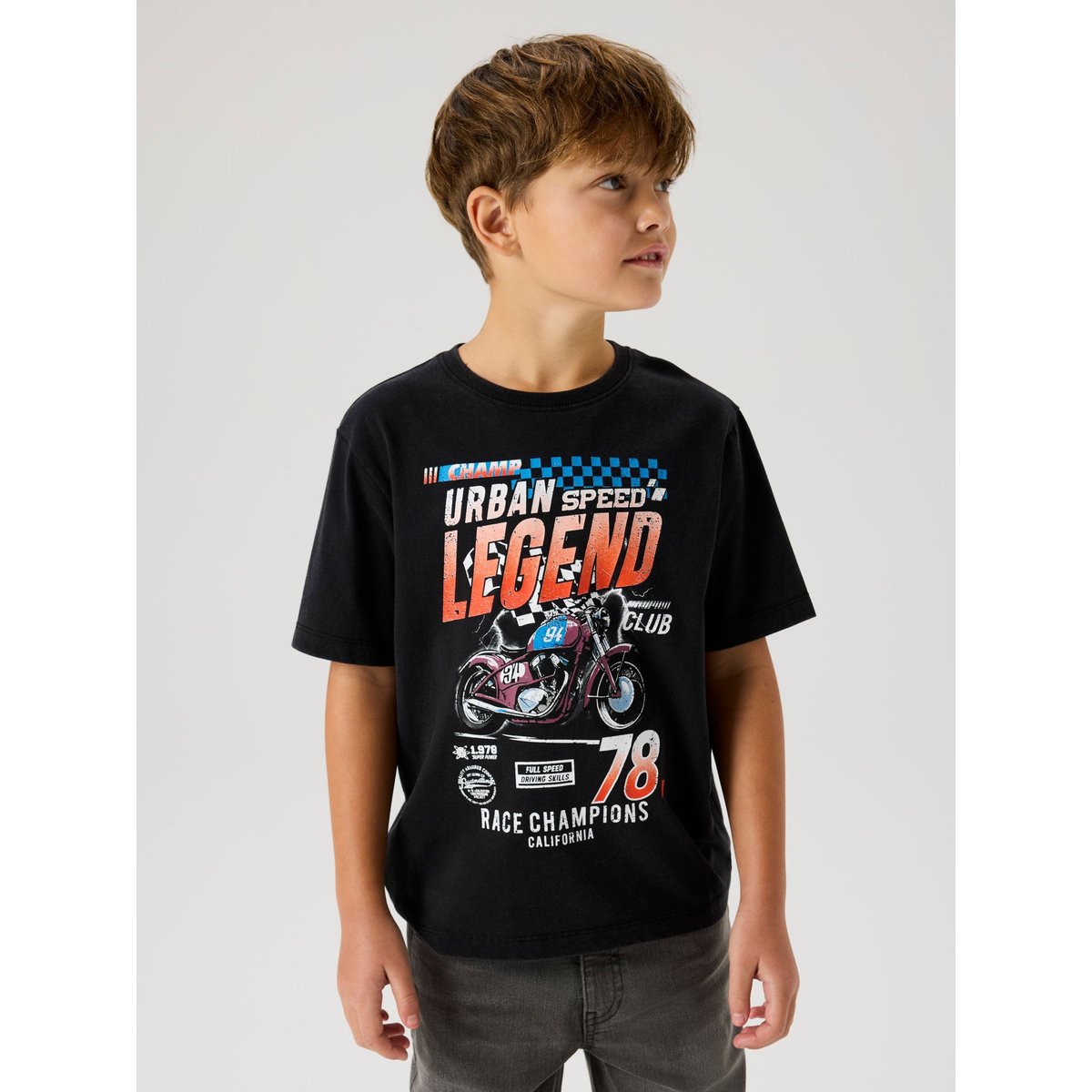 T-Shirt noir - black, NAME IT