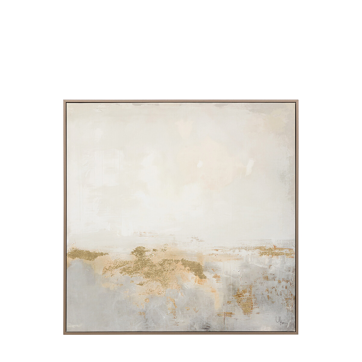 90x90cm Ethereal Framed Canvas natural, ÉDITÉ