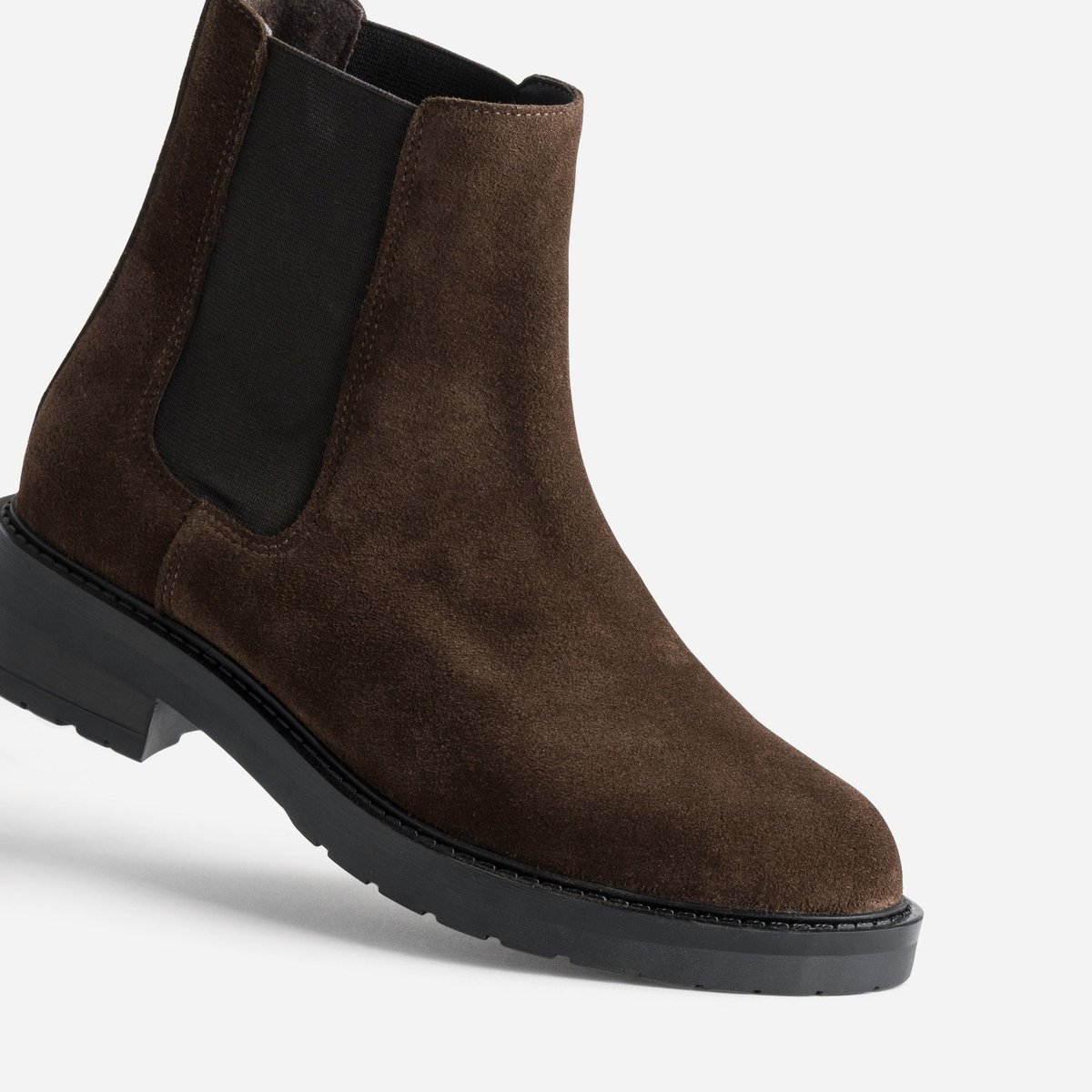 Boots en cuir LOILITA chocolat, ERAM
