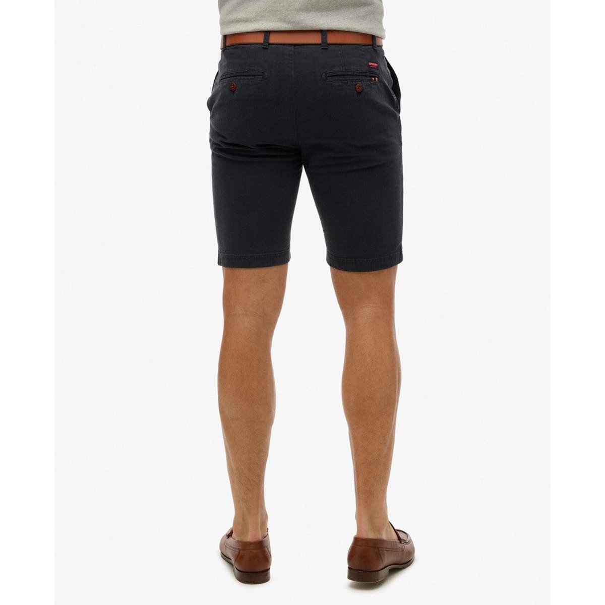 Short Chino International Coupe Ajustée bleu marine éclipse, SUPERDRY