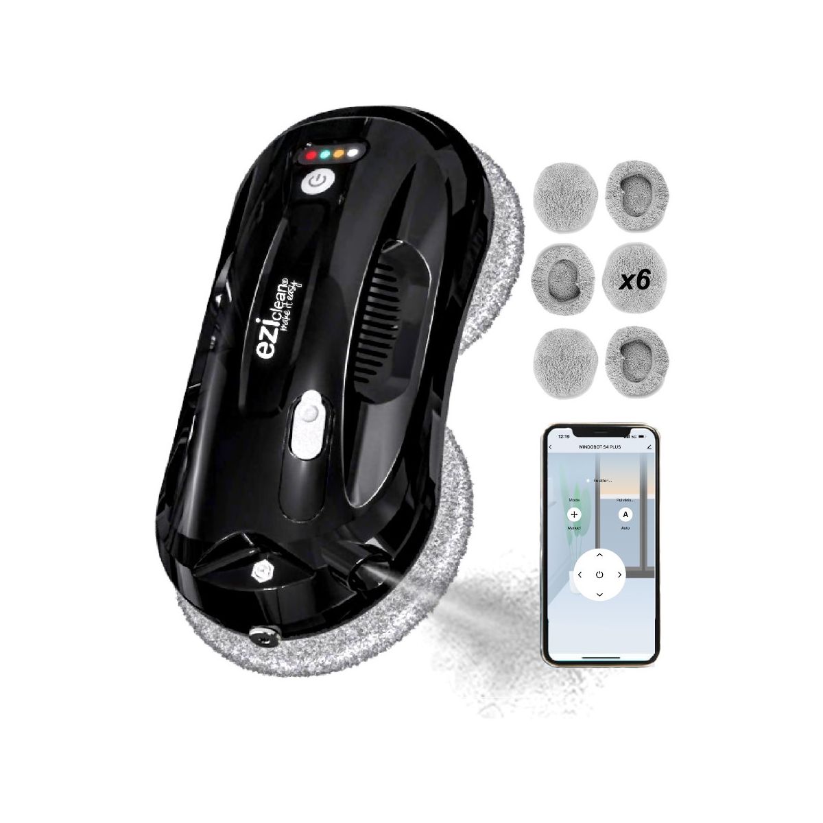 Robot Lave vitre Windobot S4 Plus couleur unique, EZICLEAN