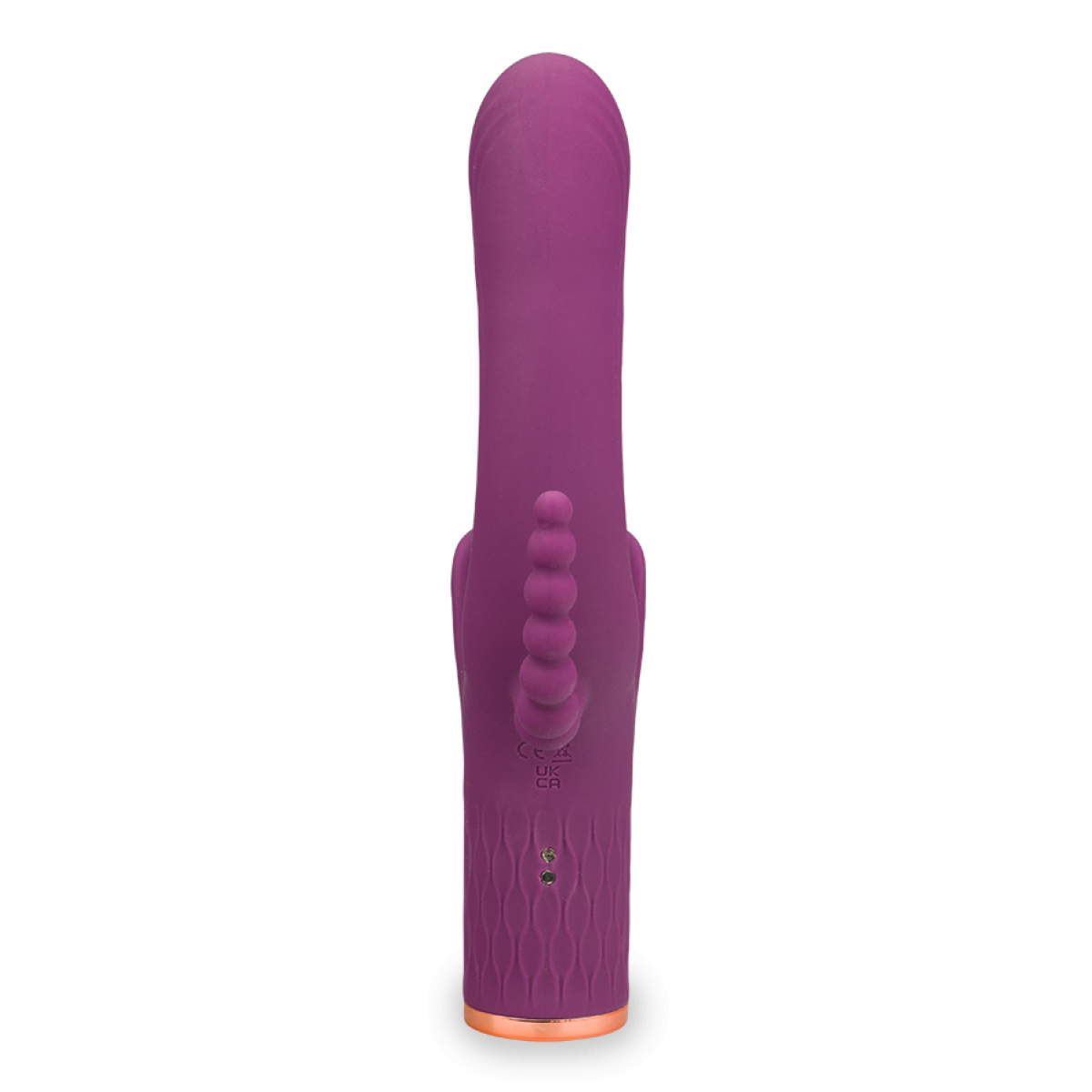Vibromasseur puissant rabbit triple stimulation Funky violet foncé, LOVE AND VIBES
