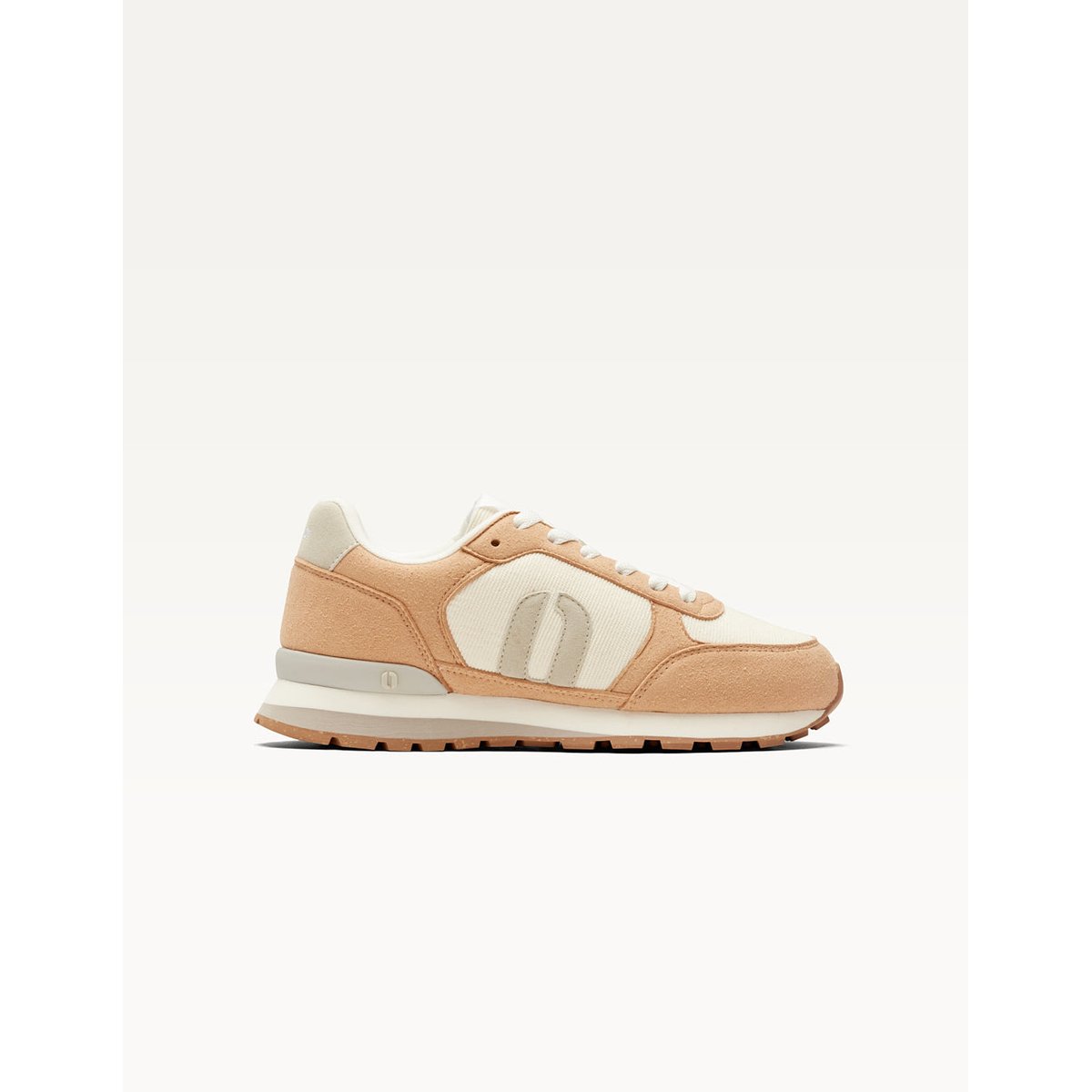 Baskets basses ALINE nude blanc, ODAJE