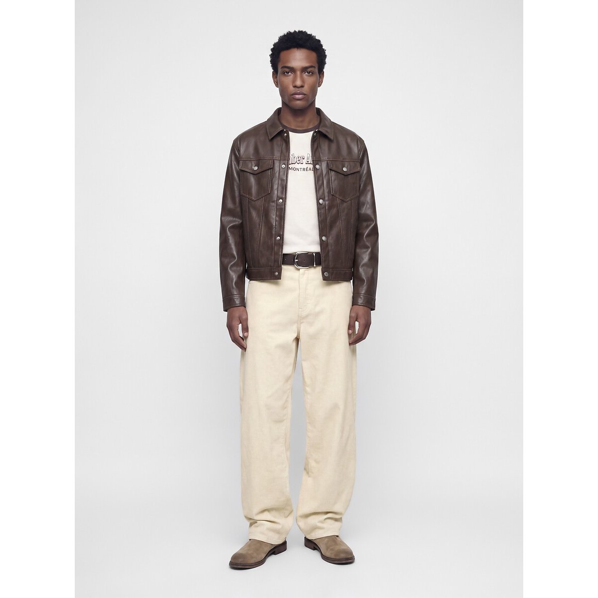 Corduroy Chinos ecru , JACK & JONES
