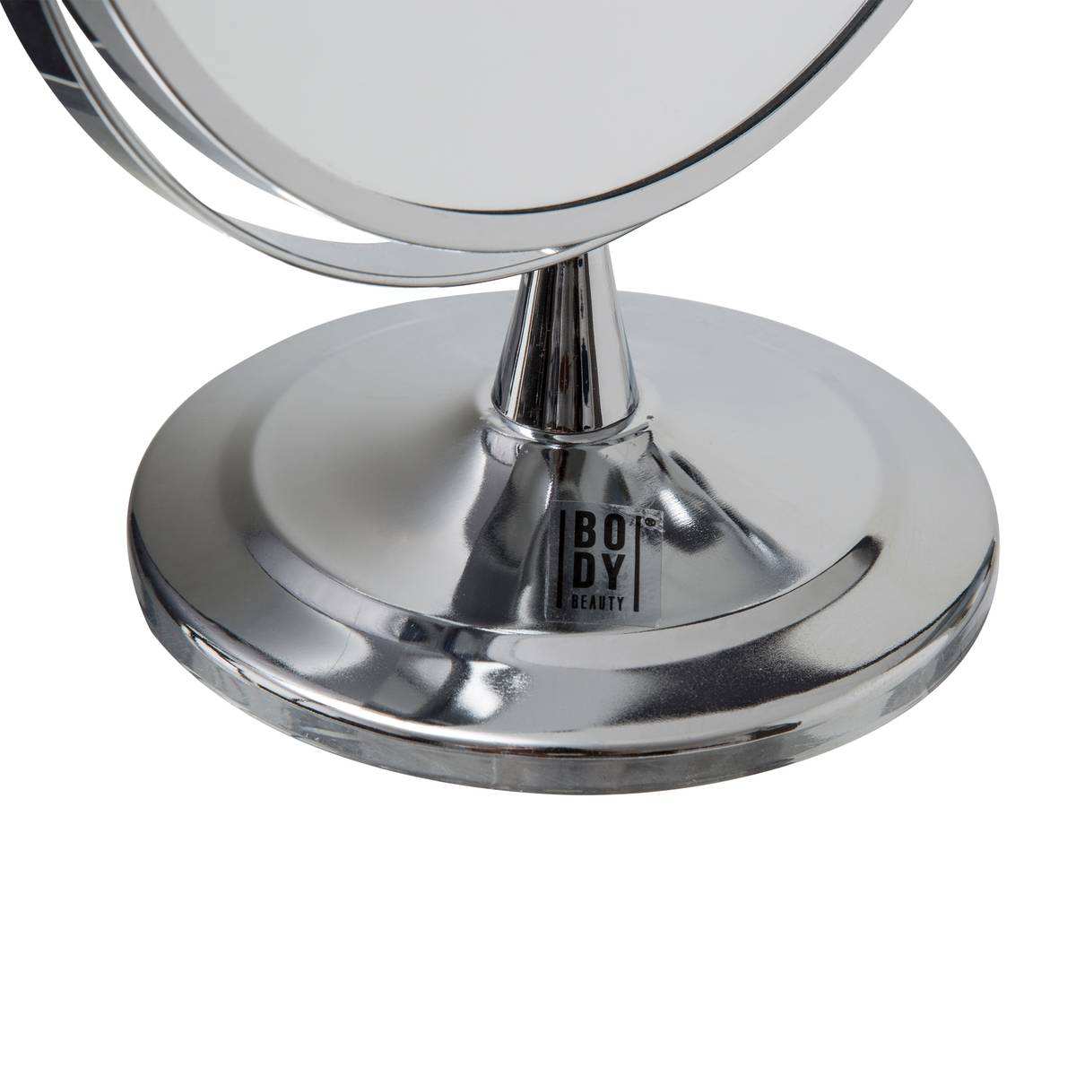Miroir rond à poser en métal argent, 5FIVE SIMPLY SMART