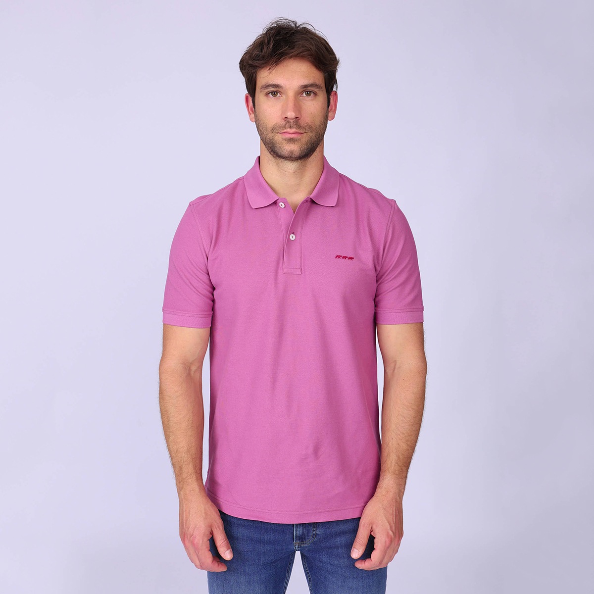 Polo Collin mauve, MISE AU GREEN