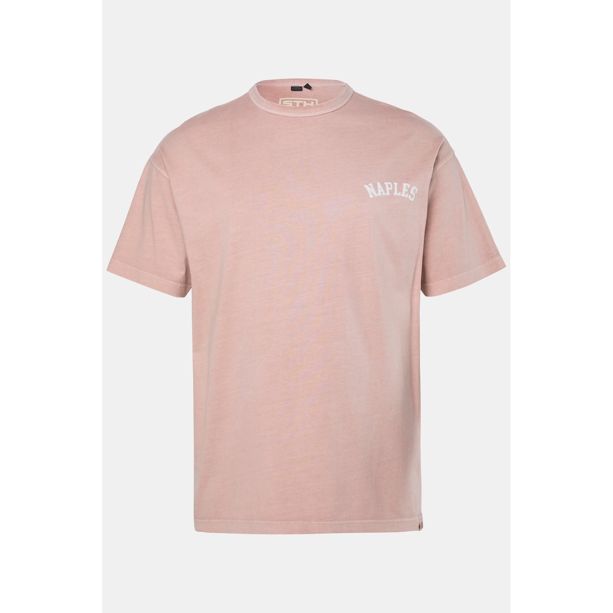T-shirt oversize mauve foncé, STHUGE