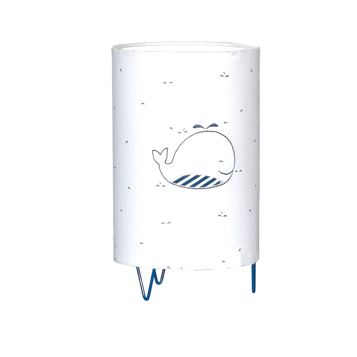 Luminaire en coton blanc, SAUTHON