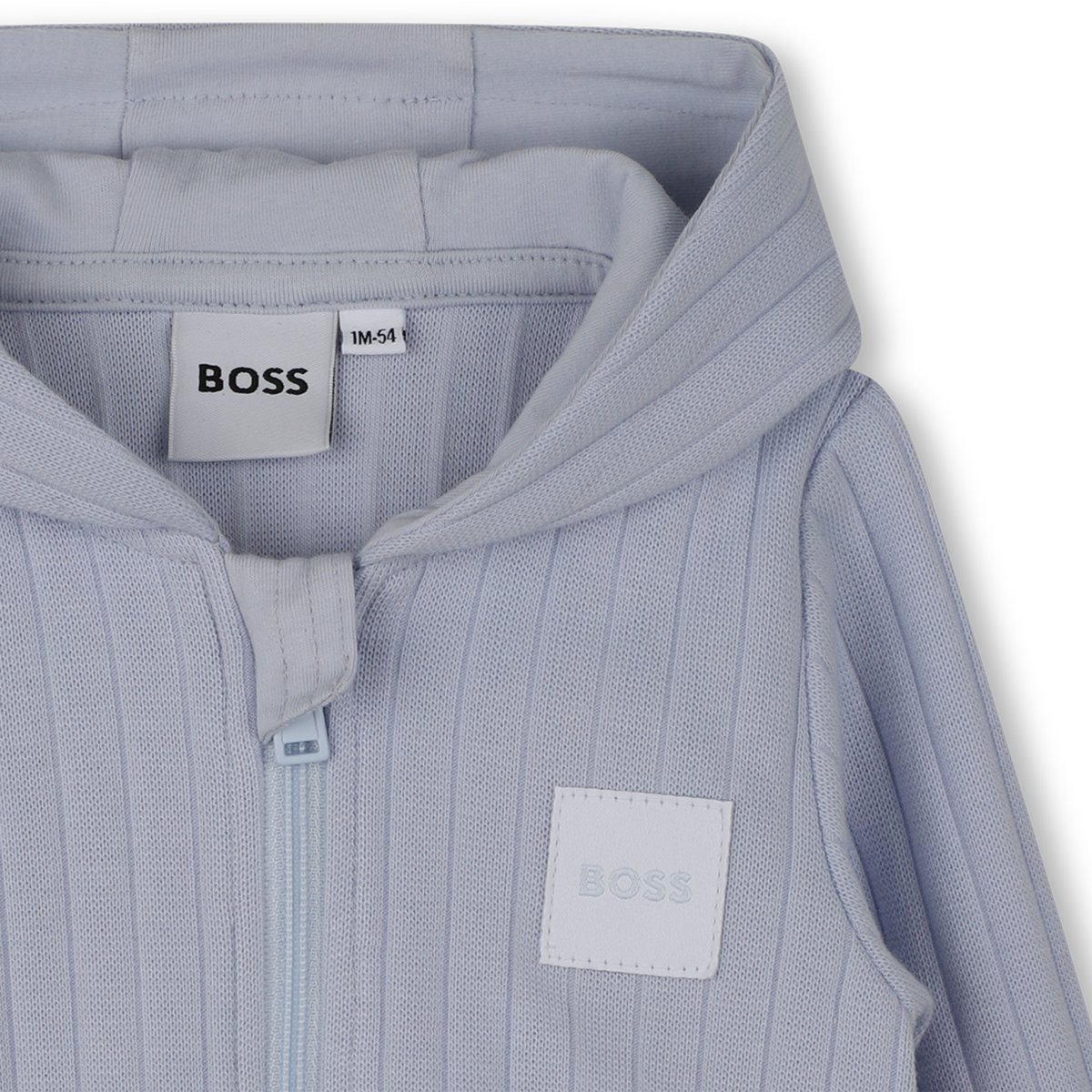 Ensemble cardigan, pantalon et t-shirt ciel, BOSS KIDSWEAR
