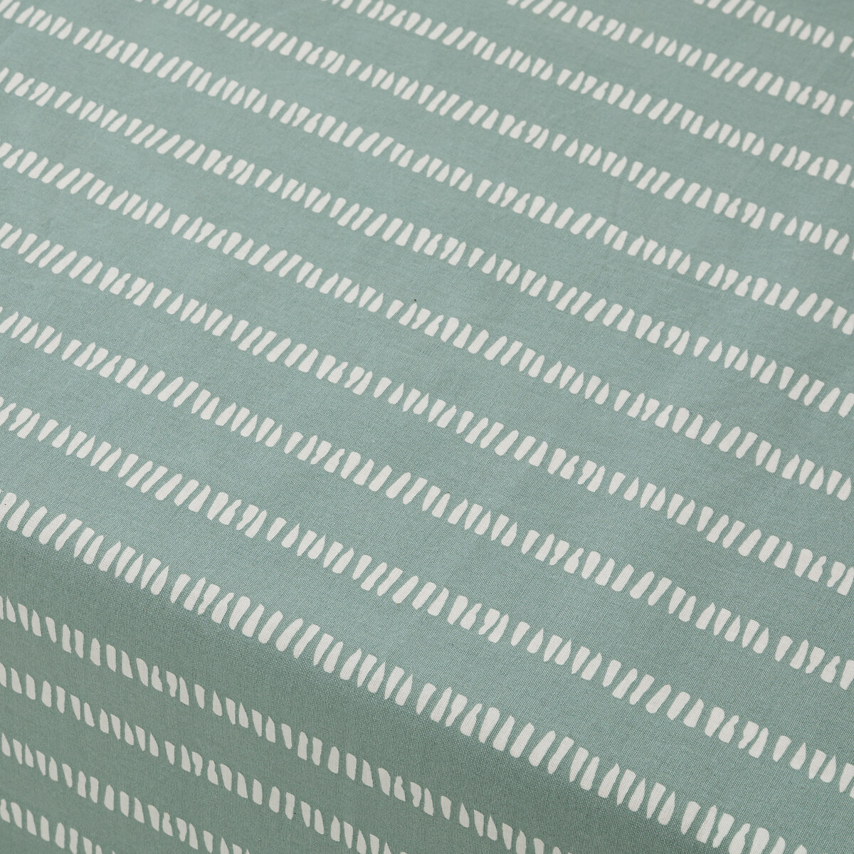 Nappe coton enduit Irun vert de gris, LA REDOUTE INTERIEURS