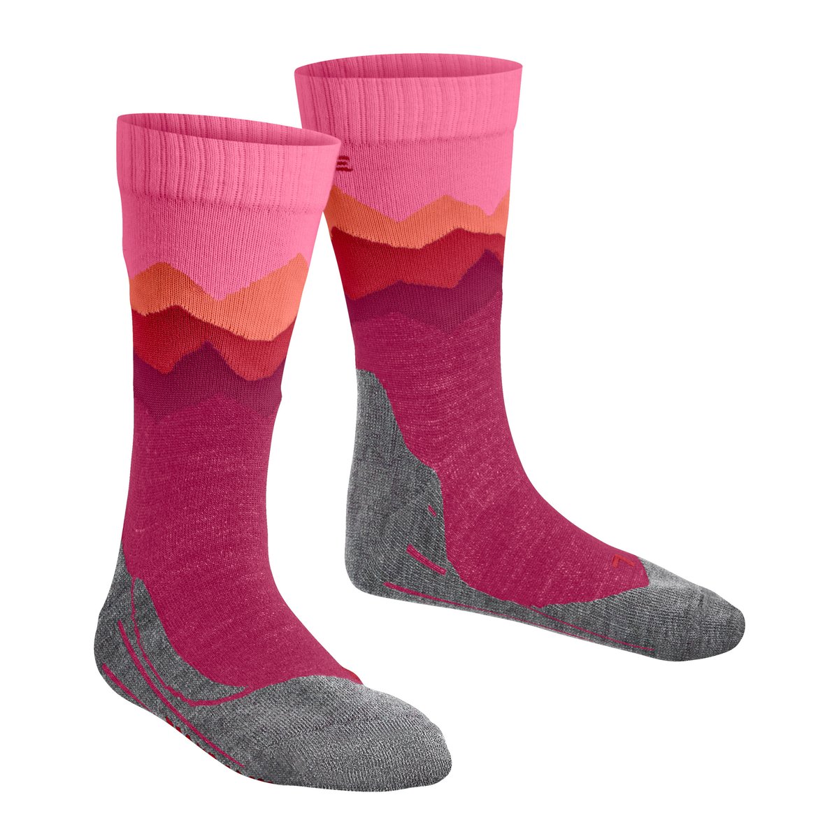Chaussettes TK2 Trend Kids rose ancienne, FALKE