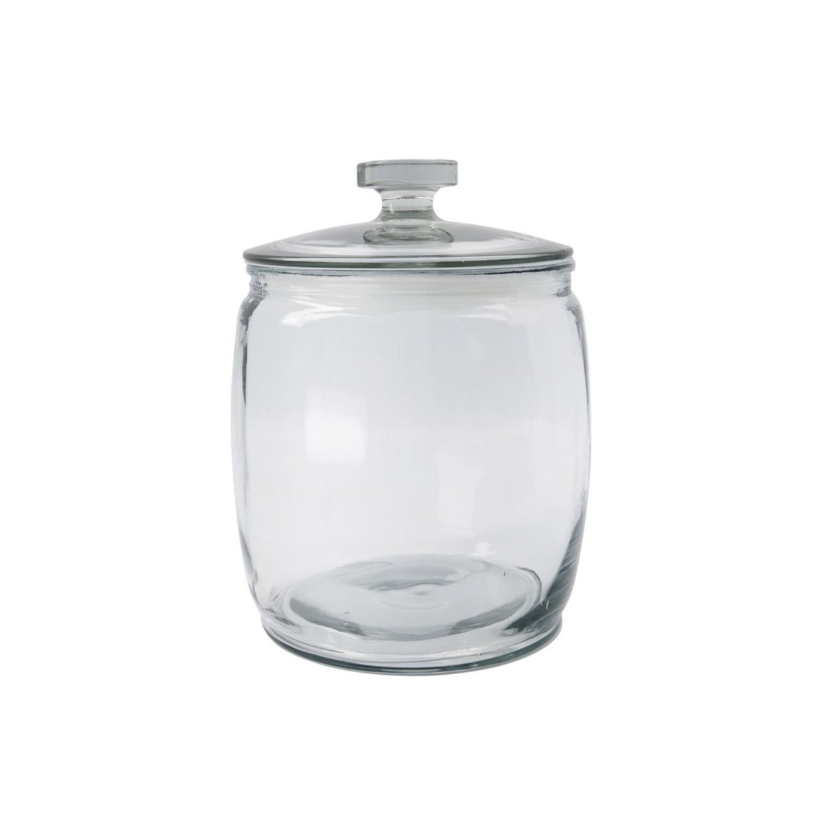 Bocal Ville h 28 cm transparent, HOUSE DOCTOR