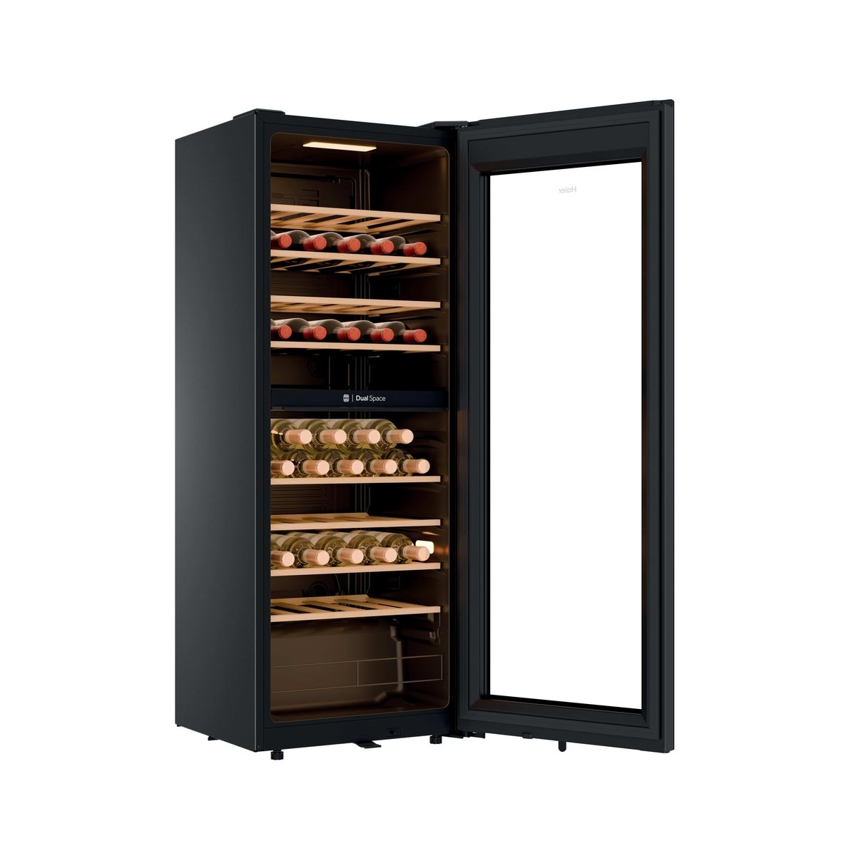 Cave à vin polyvalente HWS56GDG noir, HAIER