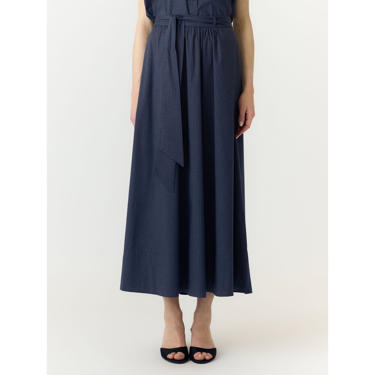 Jupe Longue bleu - navy blazer1, YAS