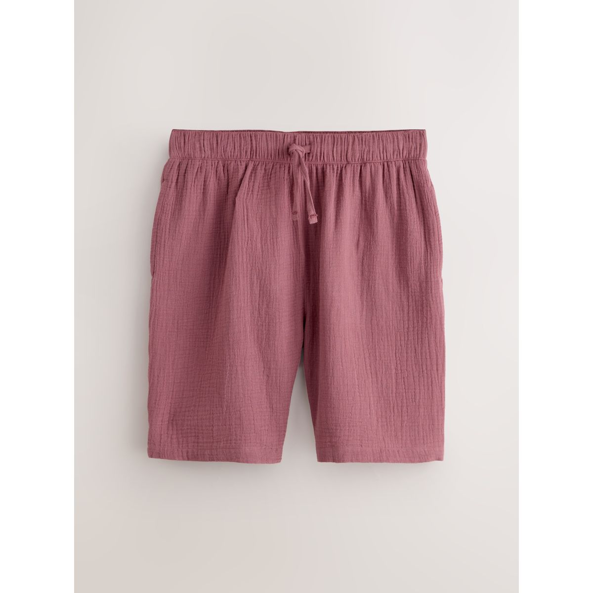 Short en étamine, lot de 2 vert/rose, NEXT