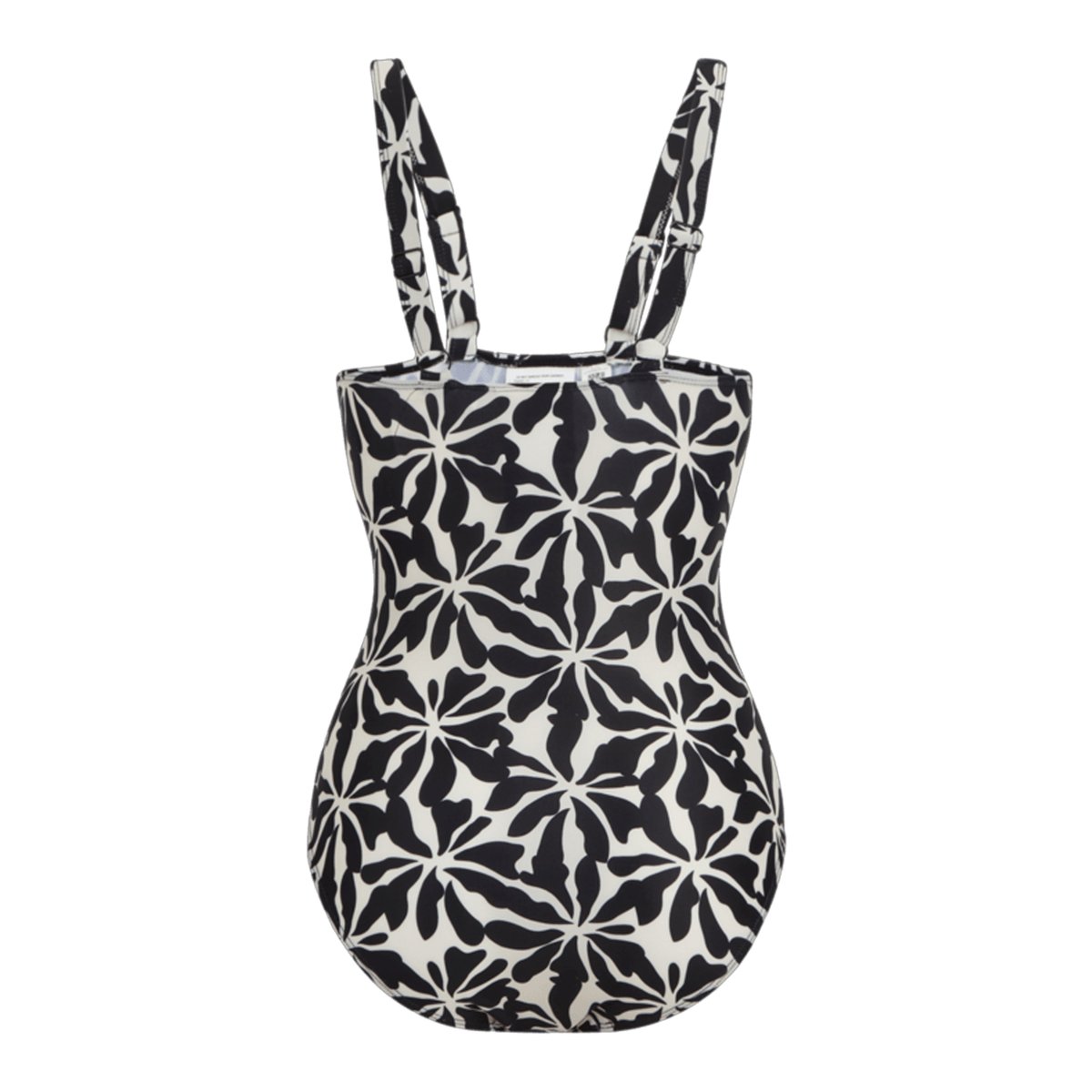 Maillot de bain 1 pièce motif/style floral abstrait SAKARI beige, REGATTA