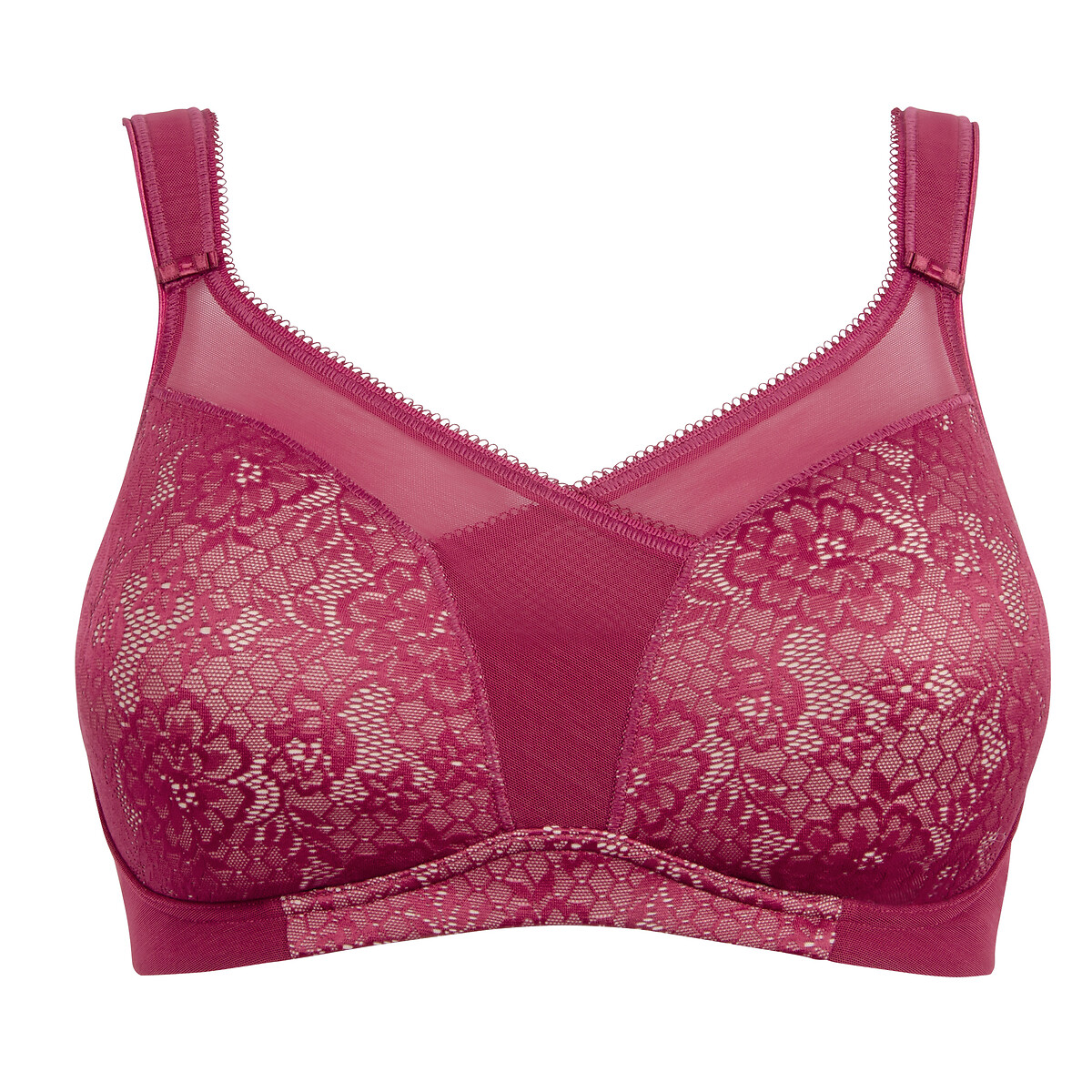 Full Cup Non-Underwired Bra sand rose/burgundy, BERLEI