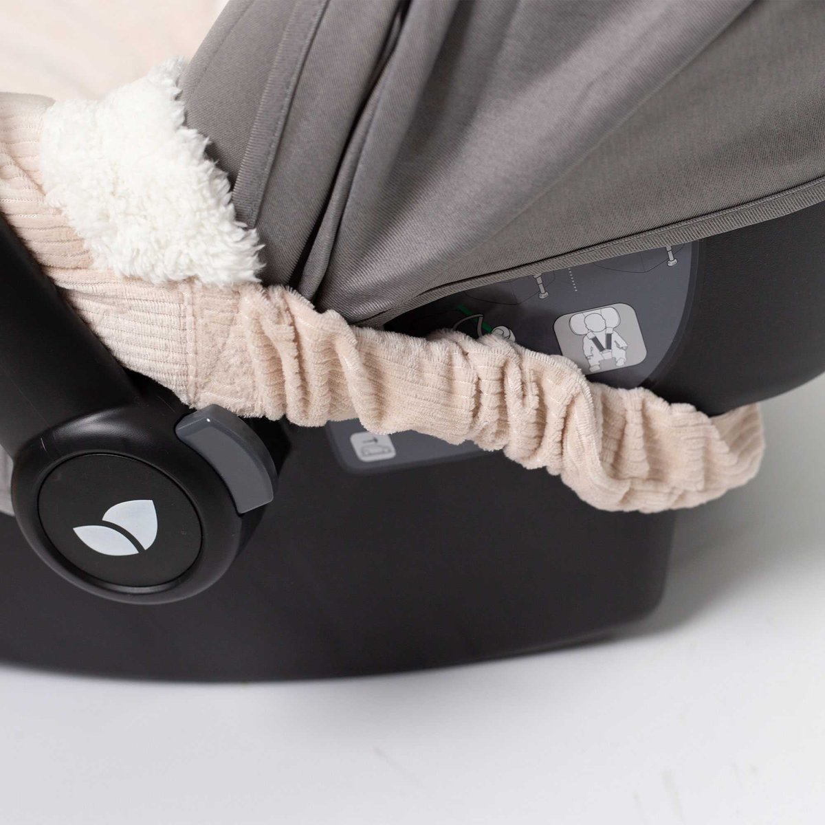 Couverture Cosy double usage beige, TROIS KILOS SEPT