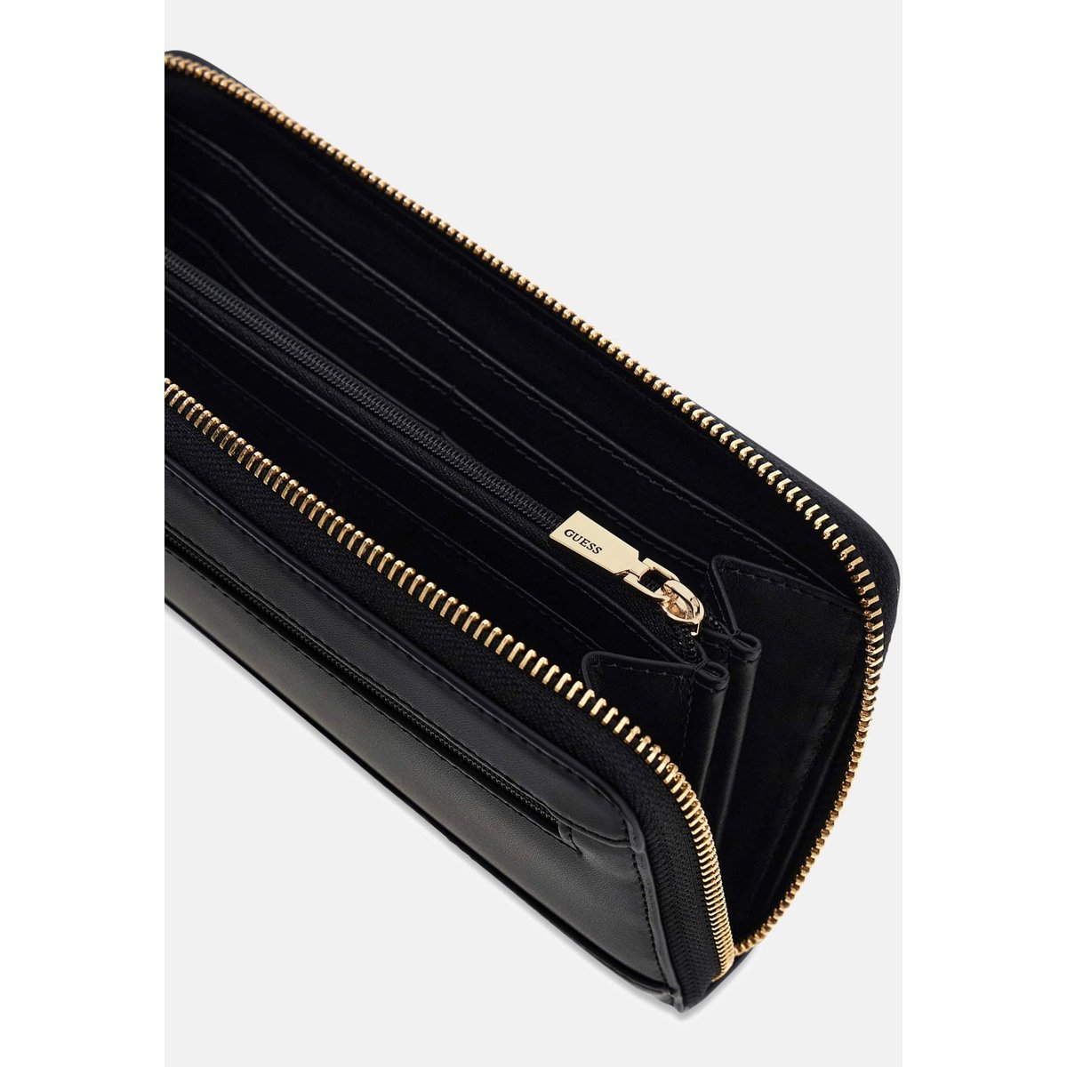 Portefeuille À Logo Janie noir, GUESS