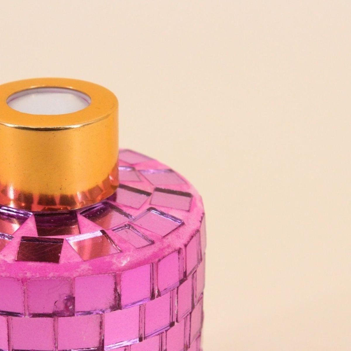 Diffuseur parfum 120ml flacon à facettes violet, ORNAMI