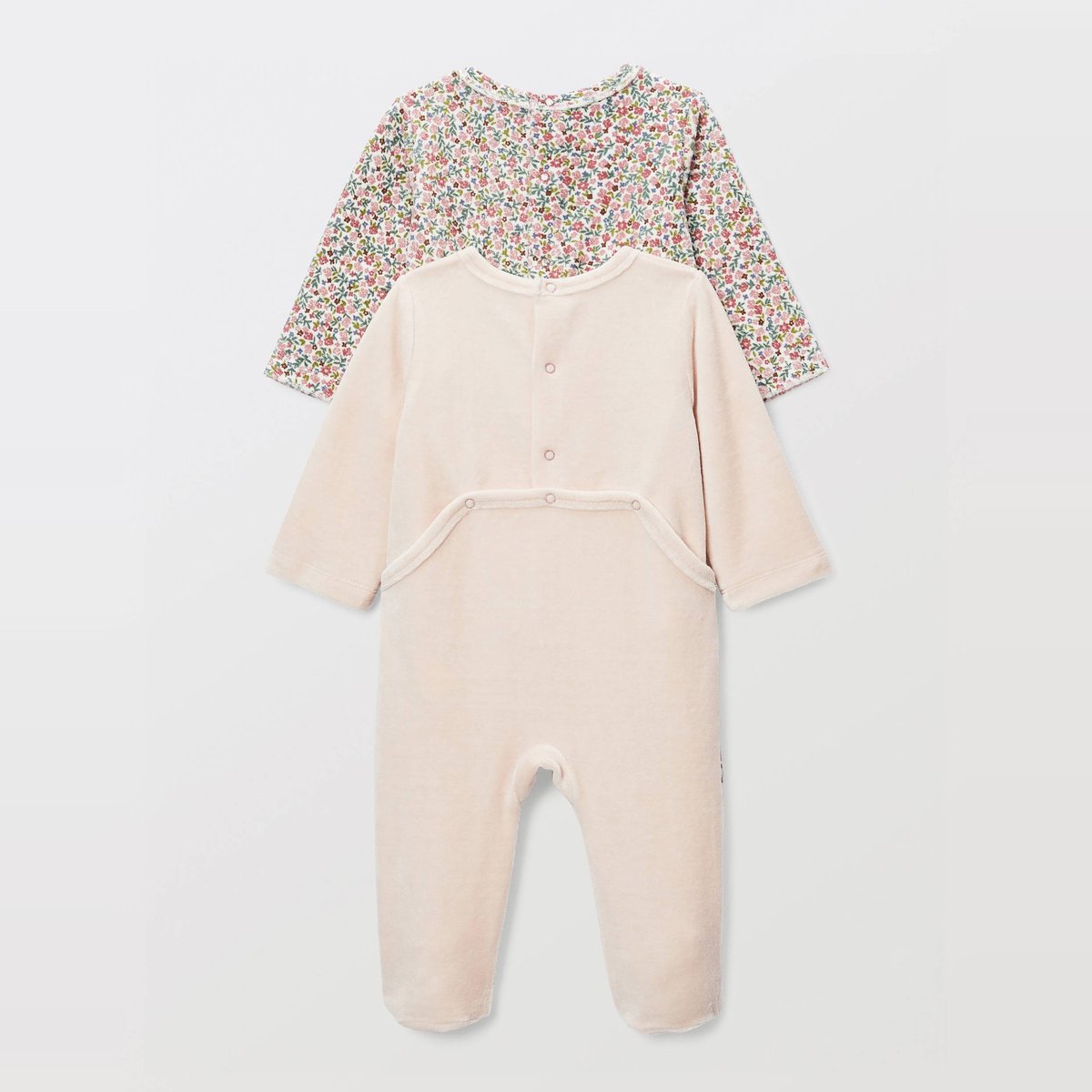 Lot 2 dort bien velours rosee, BOUT'CHOU