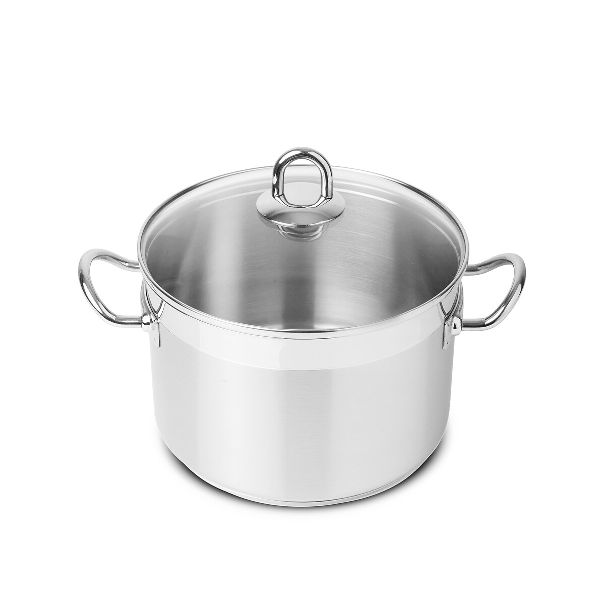 Trem de cozinha Nautilus Glass (5 peças), SILAMPOS inox, SILAMPOS