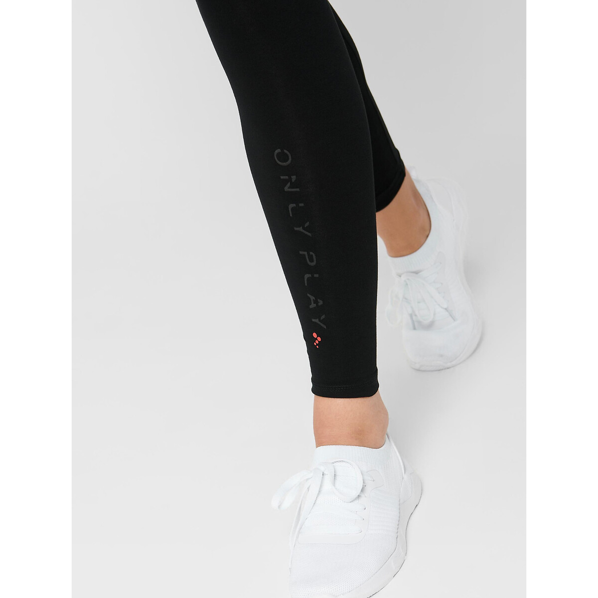 Legging Noon en jersey taille élastiquée noir, ONLY PLAY