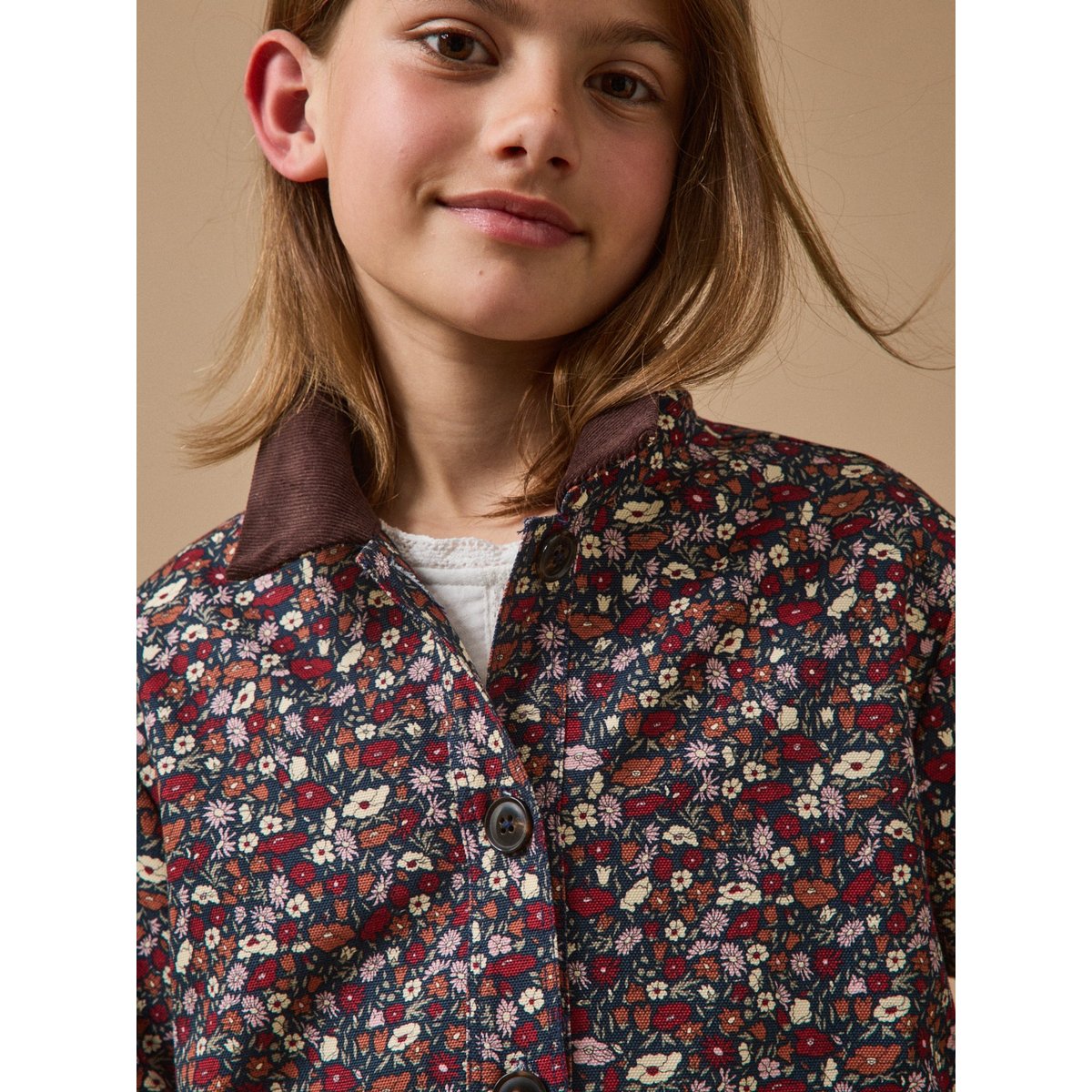 Veste Petal&Daisy - Made with Liberty Fabrics liberty petal and daisy, CYRILLUS