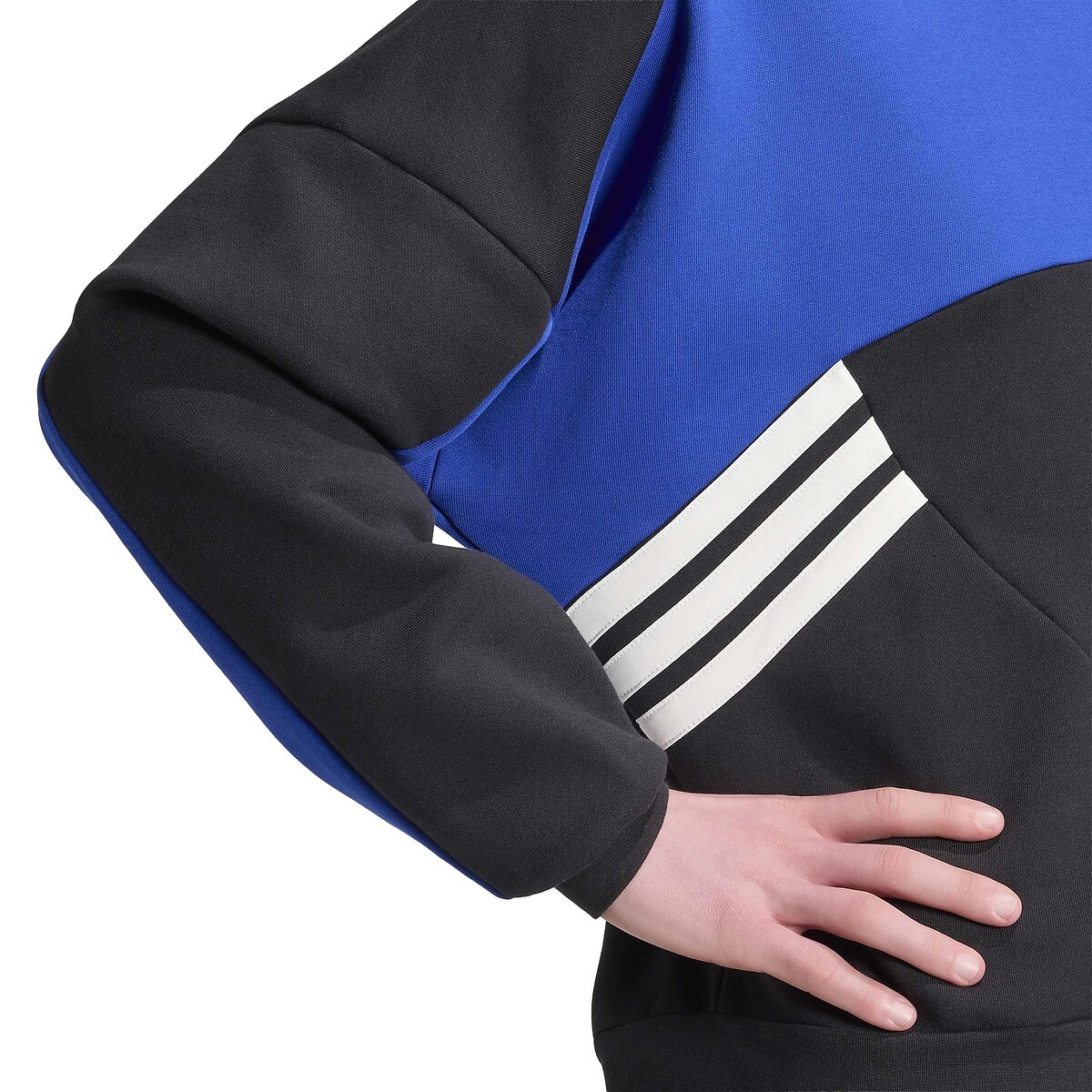 Sweat col rond, loose fit, MUNICH 93 noir/bleu, adidas Originals
