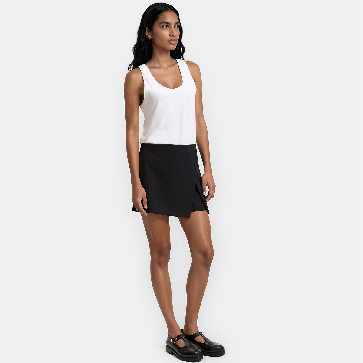 Débardeur dos nageur blanc optique, LA REDOUTE COLLECTIONS