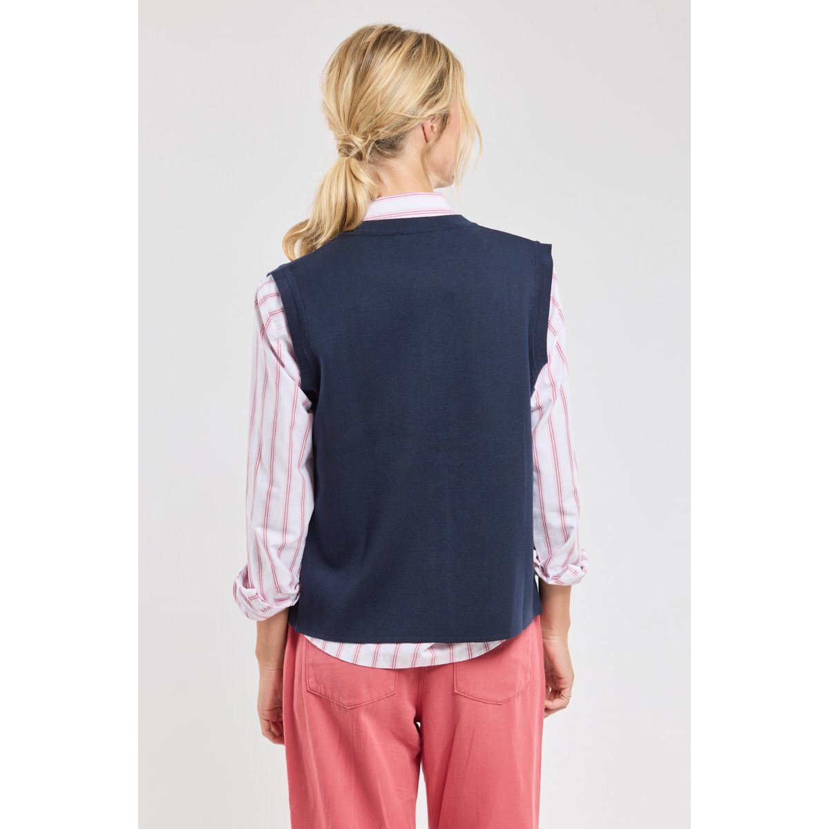 Gilet sans manche mecmor en coton seal, ARMOR-LUX