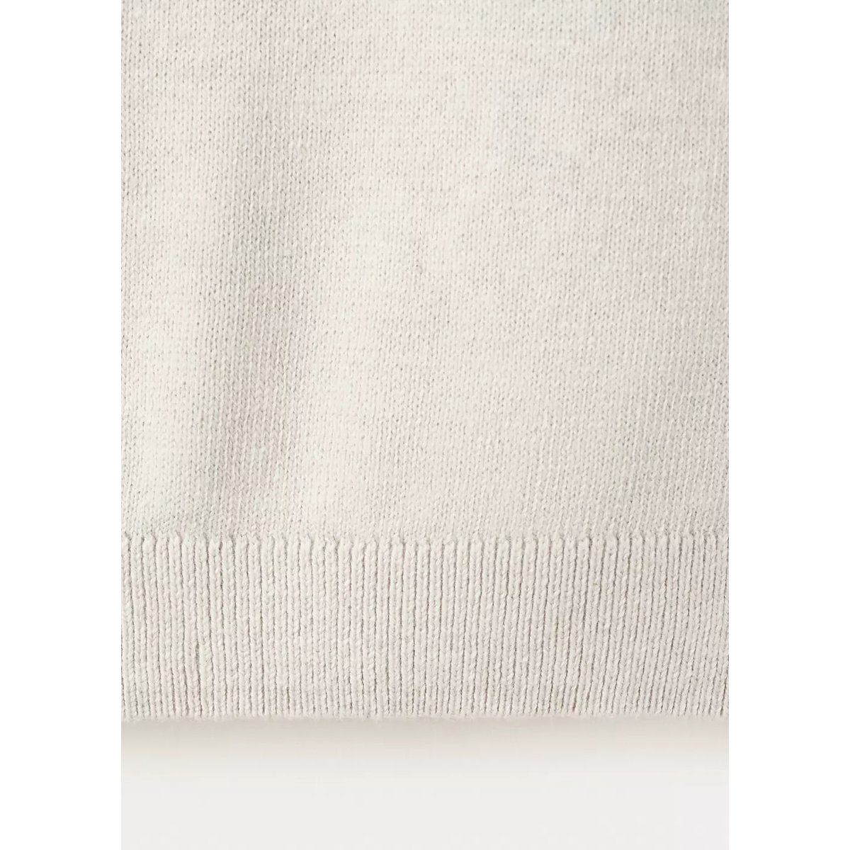 Pull-over 100 % coton maille fine beige, MANGO KIDS