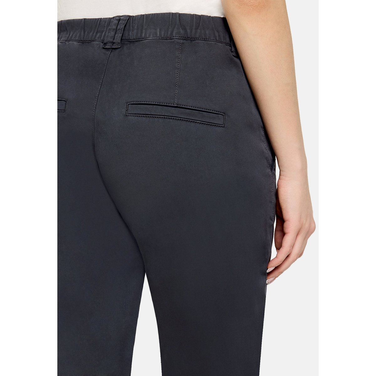 Pantalon chino à élastique ebony grey, CARTOON