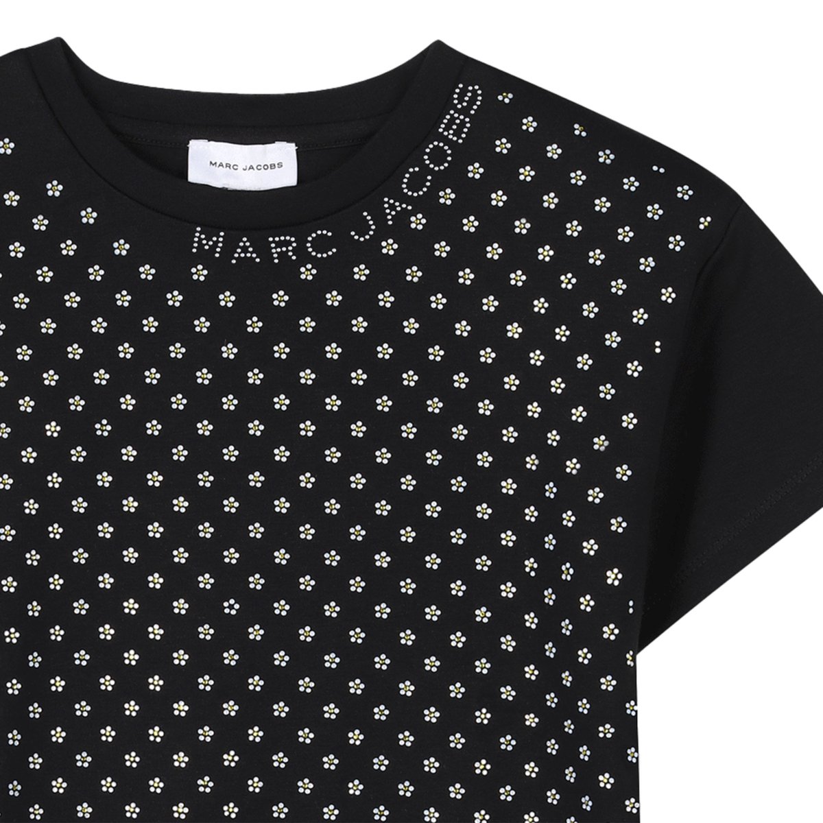 Robe strassée manches courtes black, MARC JACOBS