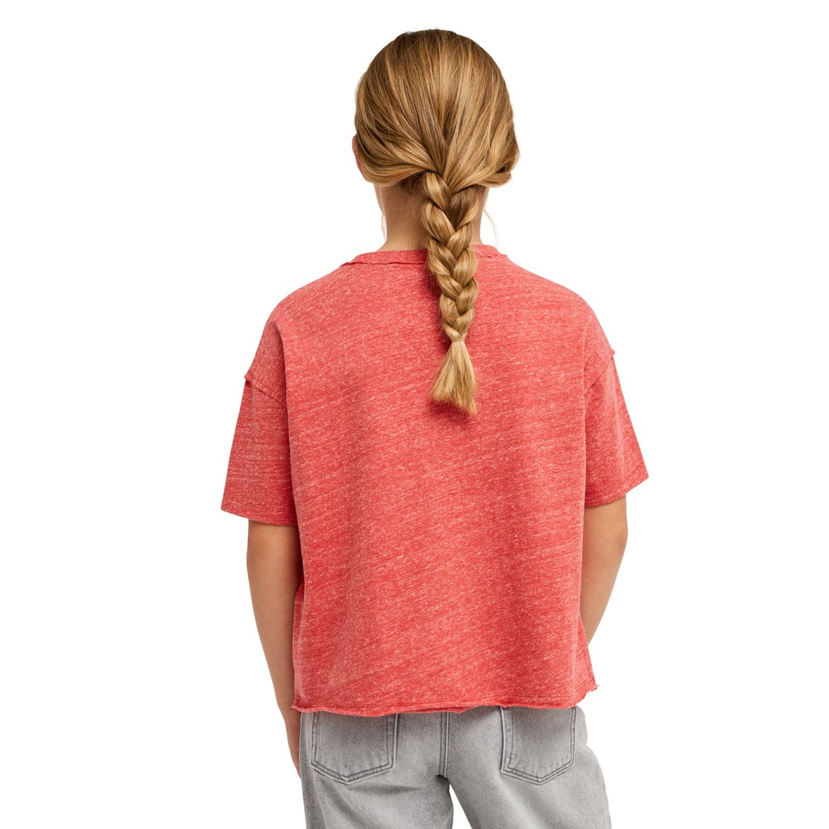T-shirt manches courtes classique THE BEAUTIFUL SPRING. rouge hibiscus, ROXY