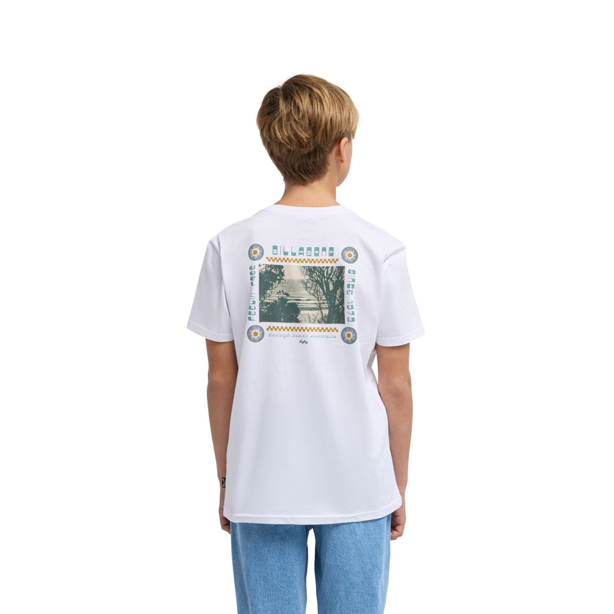 T shirt manches courtes SECRET SPOT blanc white, BILLABONG