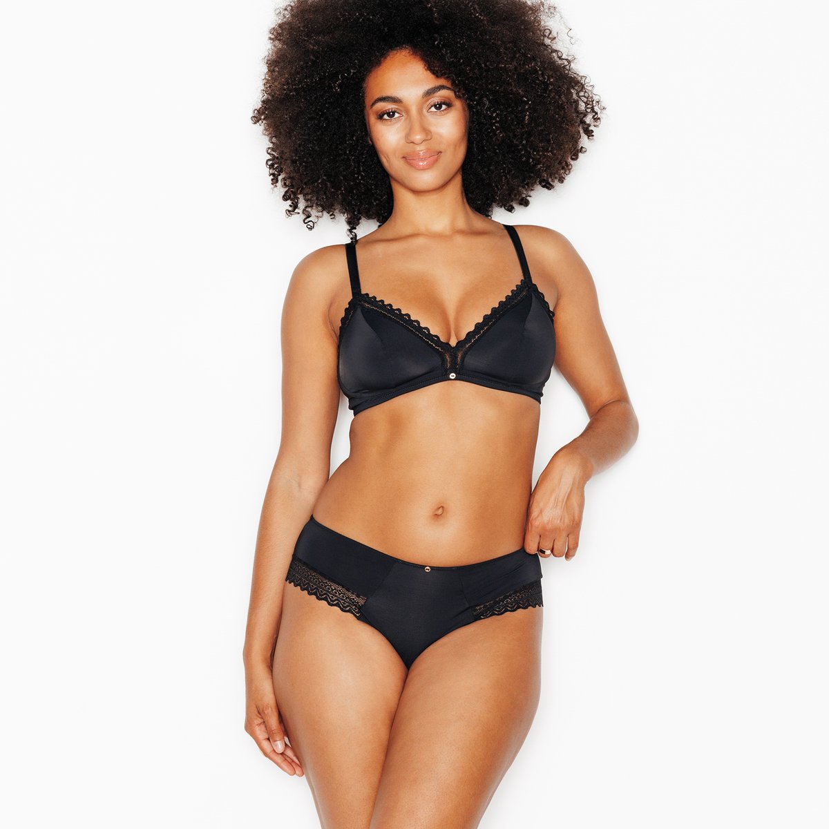 Shorty DOUCE noir, ROUGEGORGE LINGERIE