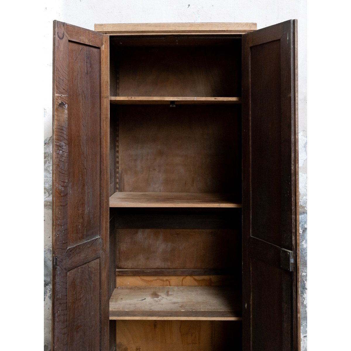Armoire parisienne en bois Blandine N°532 - Bon état bois clair, DEBONGOUT