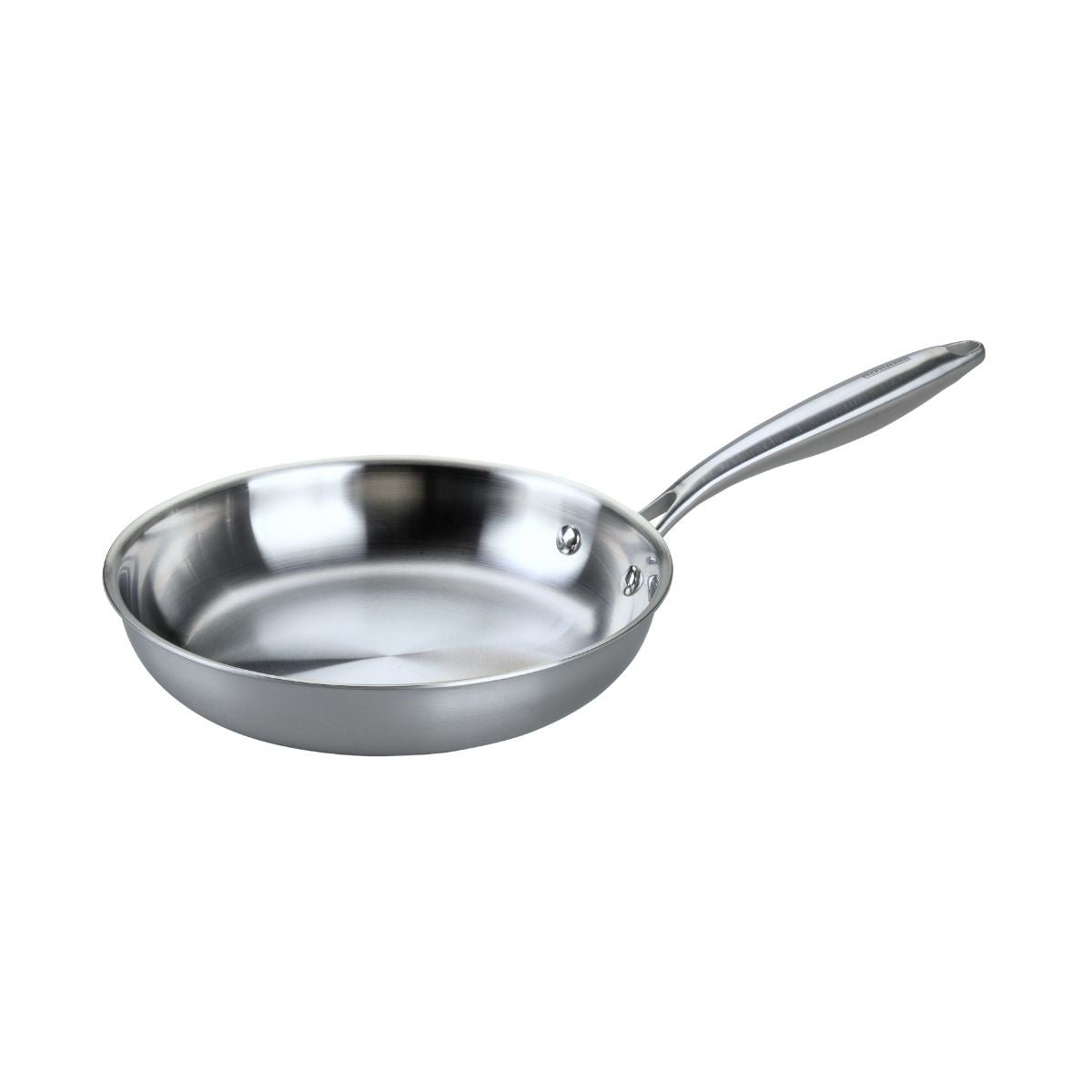 Poêle 26 cm en inox 18/10 Triply VITA3 inox, FACKELMANN