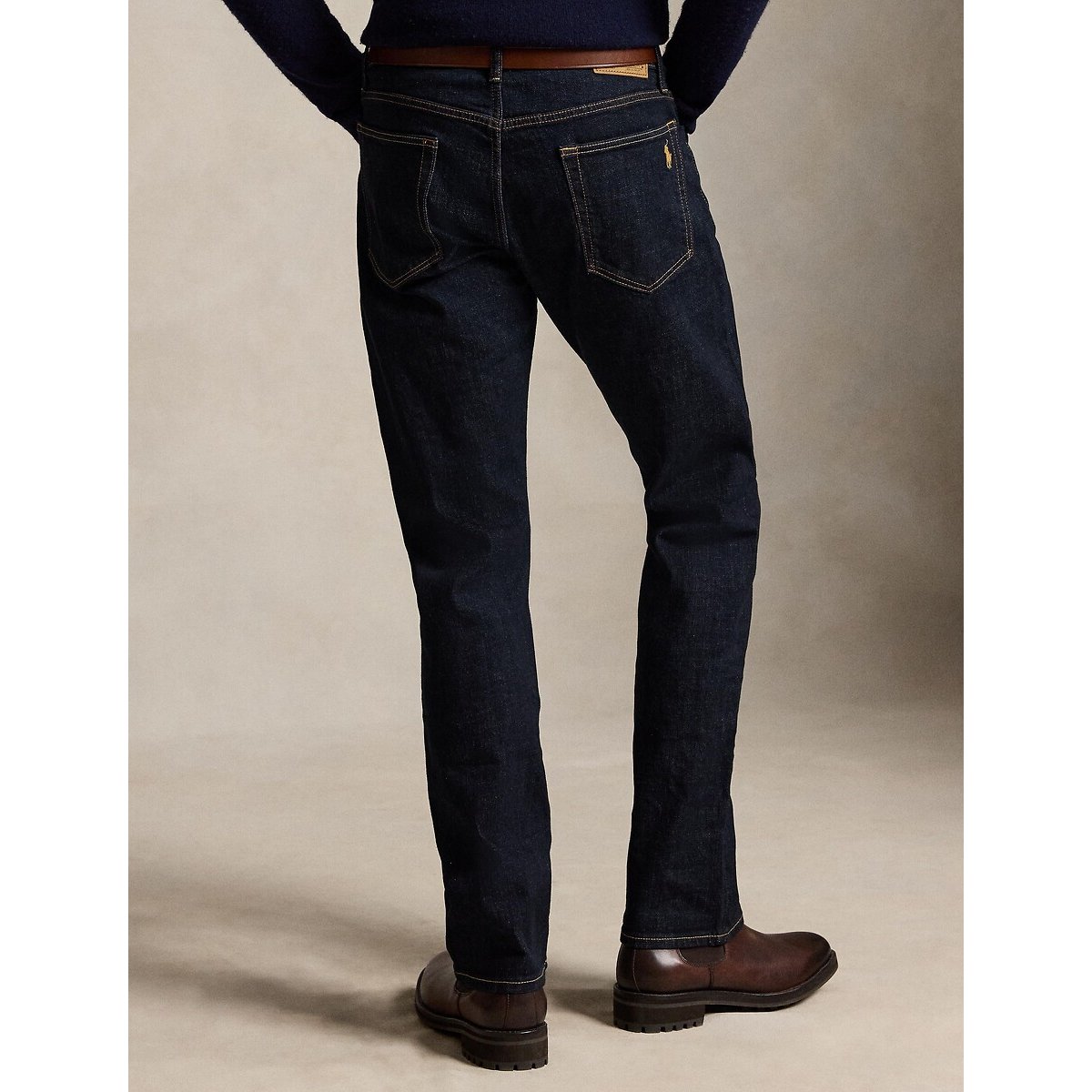 Jean droit, stretch, HAMPTON bleu rinse, POLO RALPH LAUREN