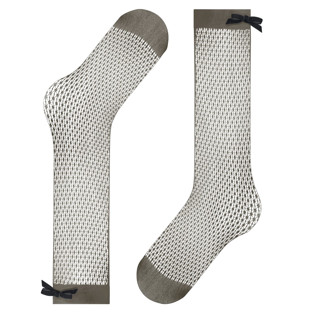 Mi-bas FALKE x Kinga Mathe Net linen (7166), FALKE