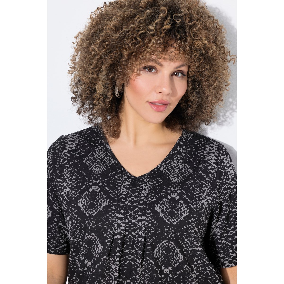 T-shirt manches courtes gris graphite, ULLA POPKEN